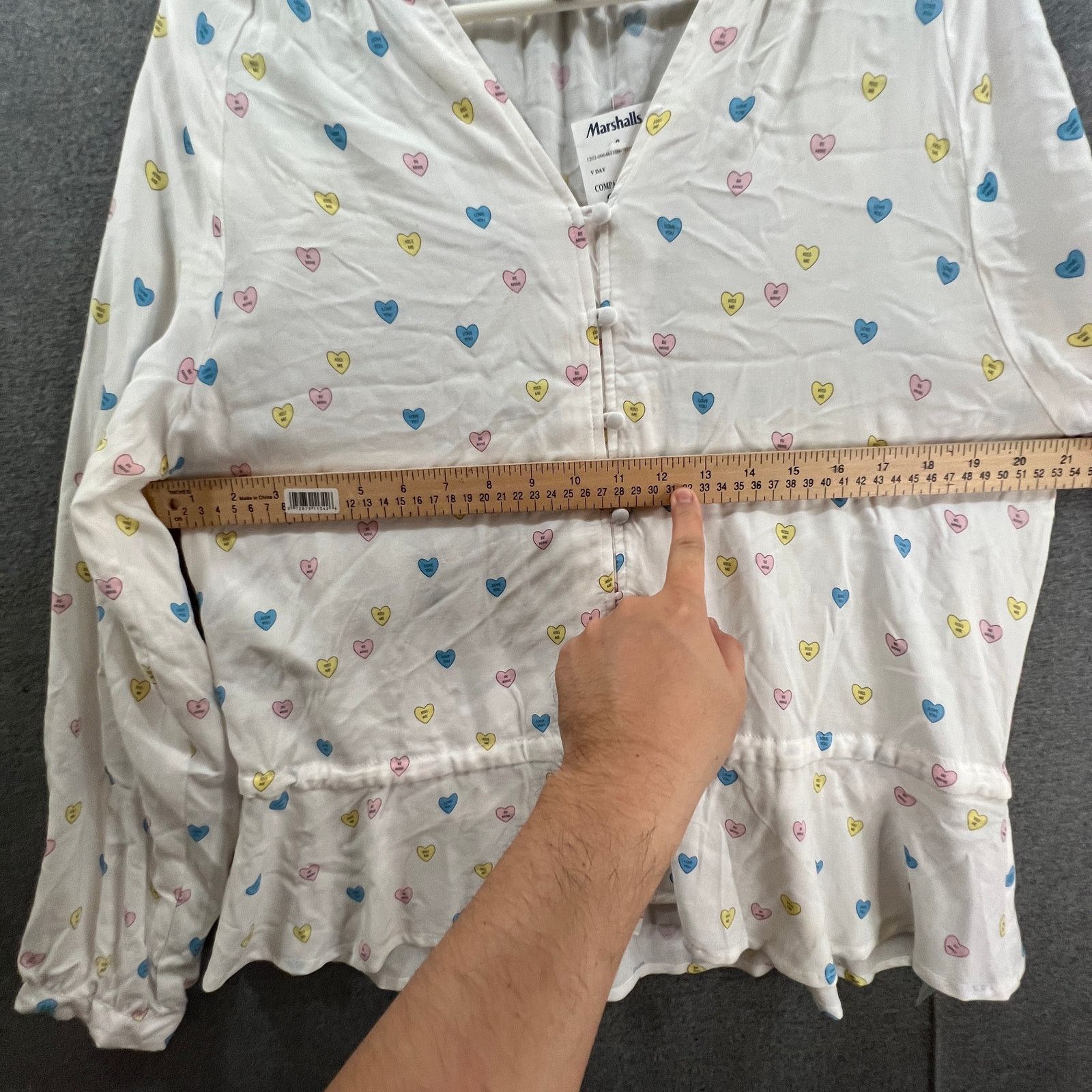 Other Velvet Heart Shirt Women Size L White Size L / US 10 / IT 46 - 7 Thumbnail