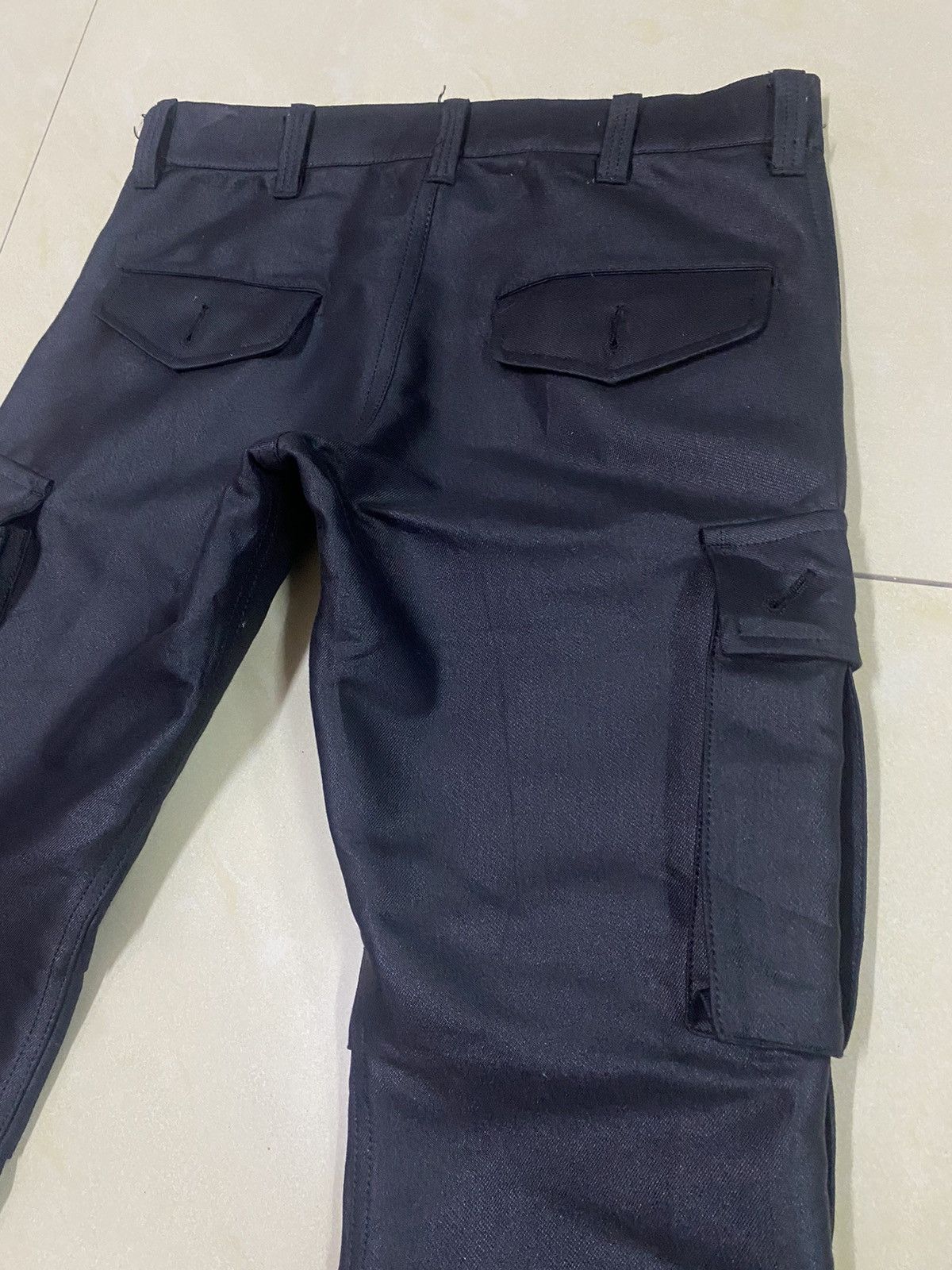 If Six Was Nine × Japanese Brand × Yasuyuki Ishii Japanese Brand Ichi Miri Waxed Cargo Pants Size US 31 - 5 Thumbnail