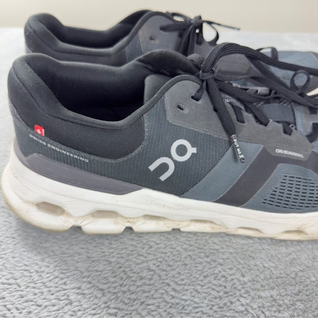 On On Cloudrunner 2 Men's Size 13 US/12.5 UK/48 EU Eclipse/Blac Size US 13 / EU 46 - 7 Thumbnail