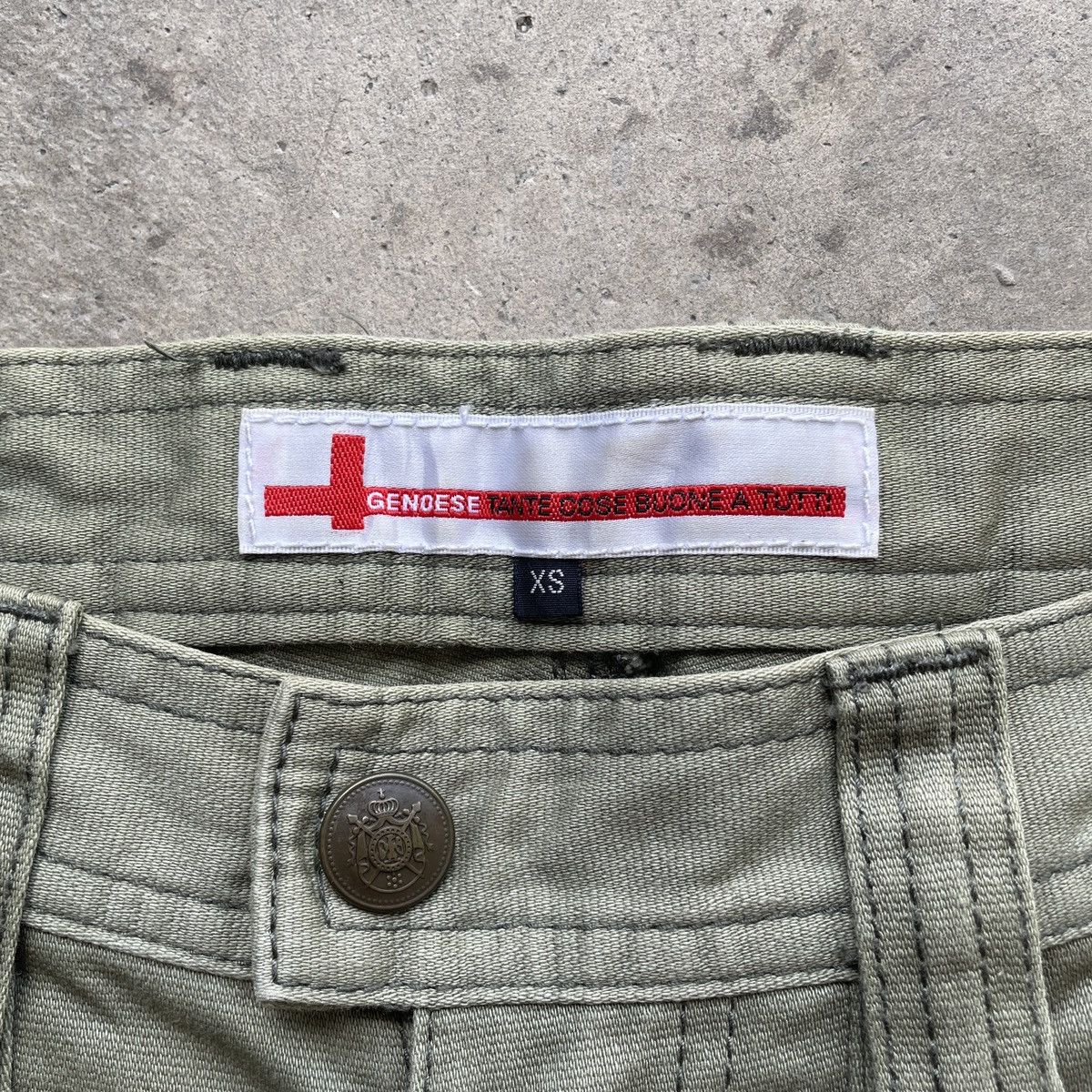 Japanese Brand Vintage Genoese Japan Faded Cargo Tactical Jogger Pants RARE Size US 28 / EU 44 - 8 Thumbnail