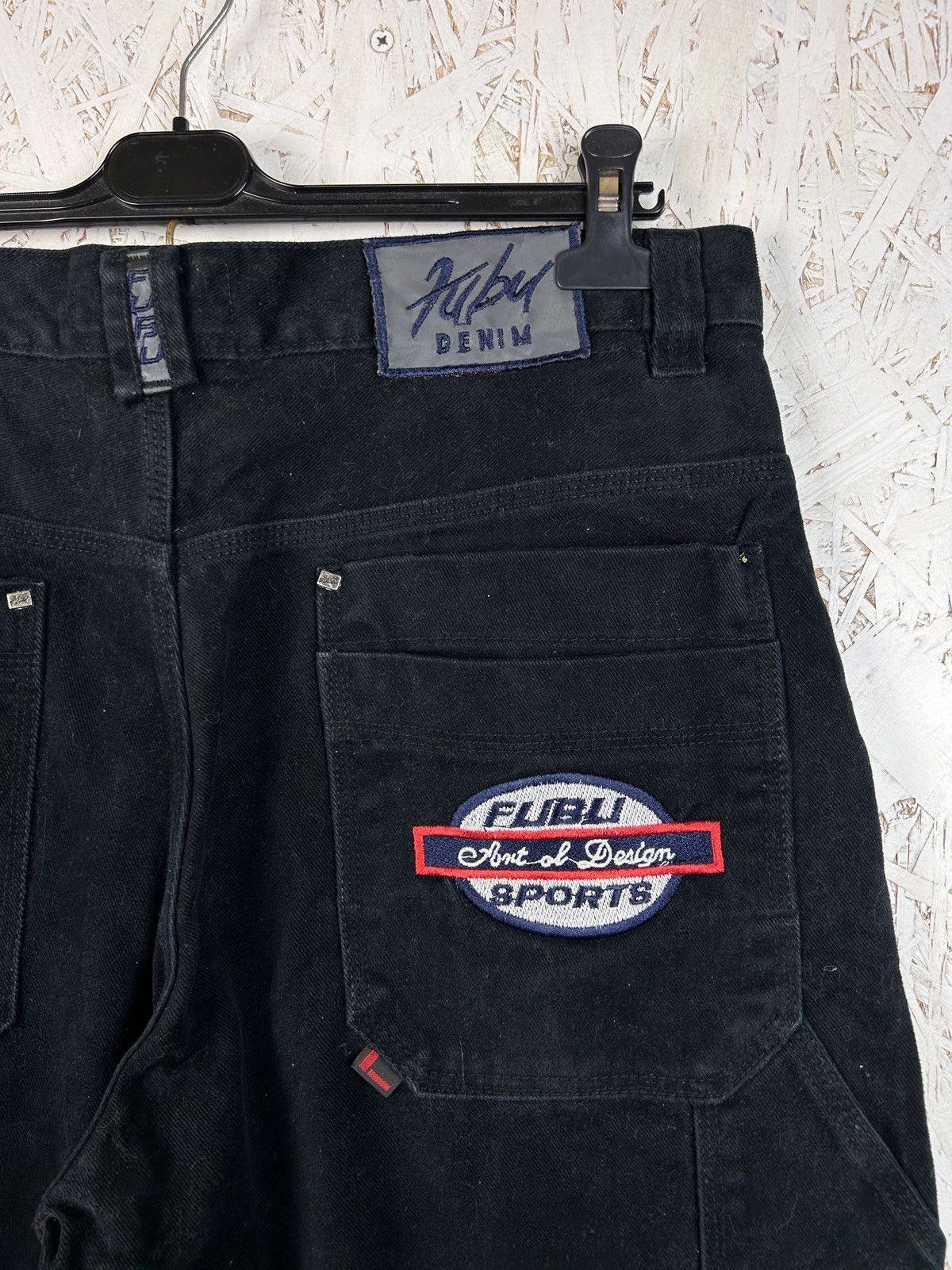 Fubu 90s Vintage Fubu Heavy Denim Carpenter Jeans Size 38 Size US 38 / EU 54 - 2 Thumbnail