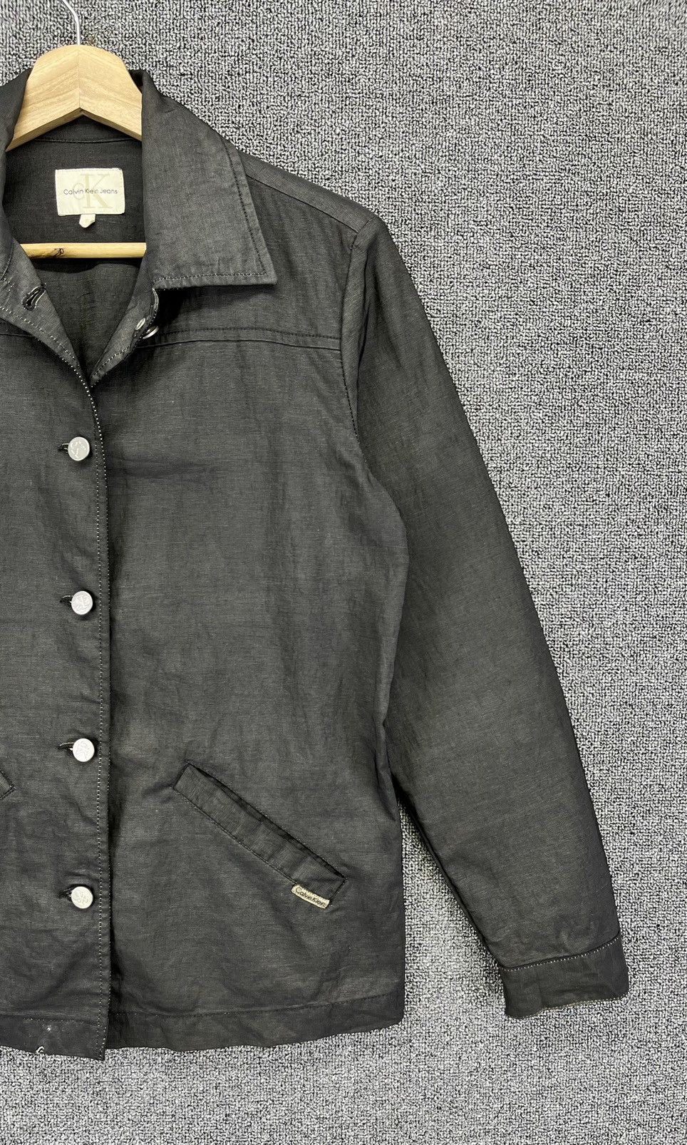 Calvin Klein Vintage Calvin Klein Rare Button Up Jeans Jacket Size US S / EU 44-46 / 1 - 5 Thumbnail