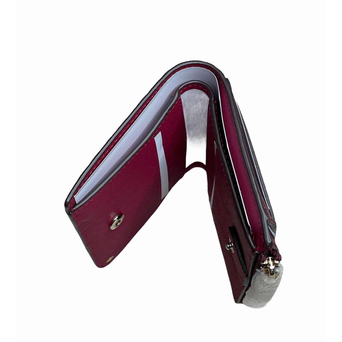 Kate Spade Kate Spade eva small l-zip bifold wallet in Cherrywook Size ONE SIZE - 3 Thumbnail