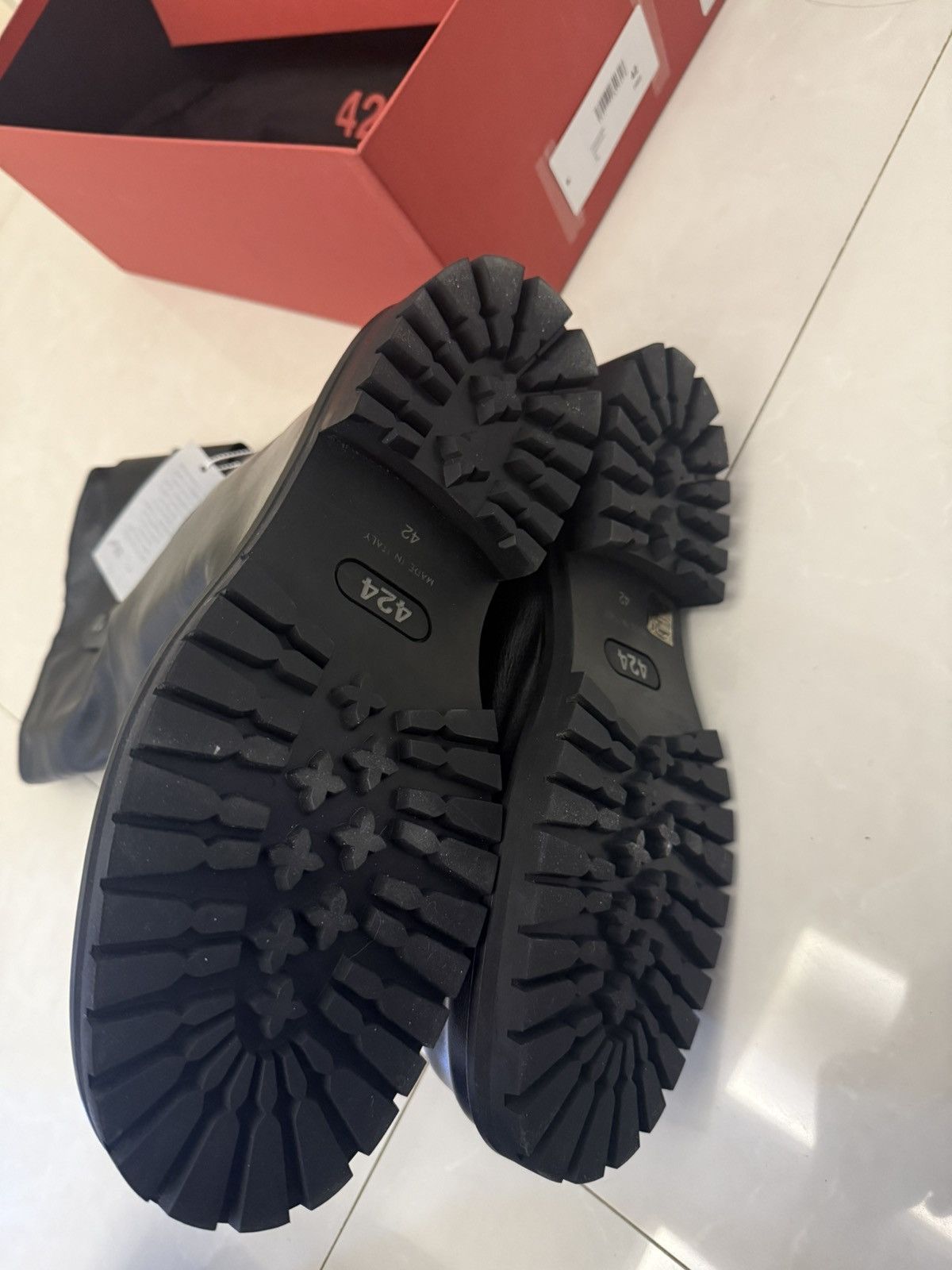 424 424 DRAGONRIDER NAPPA LEATHER Size US 8.5 / EU 41-42 - 10 Thumbnail