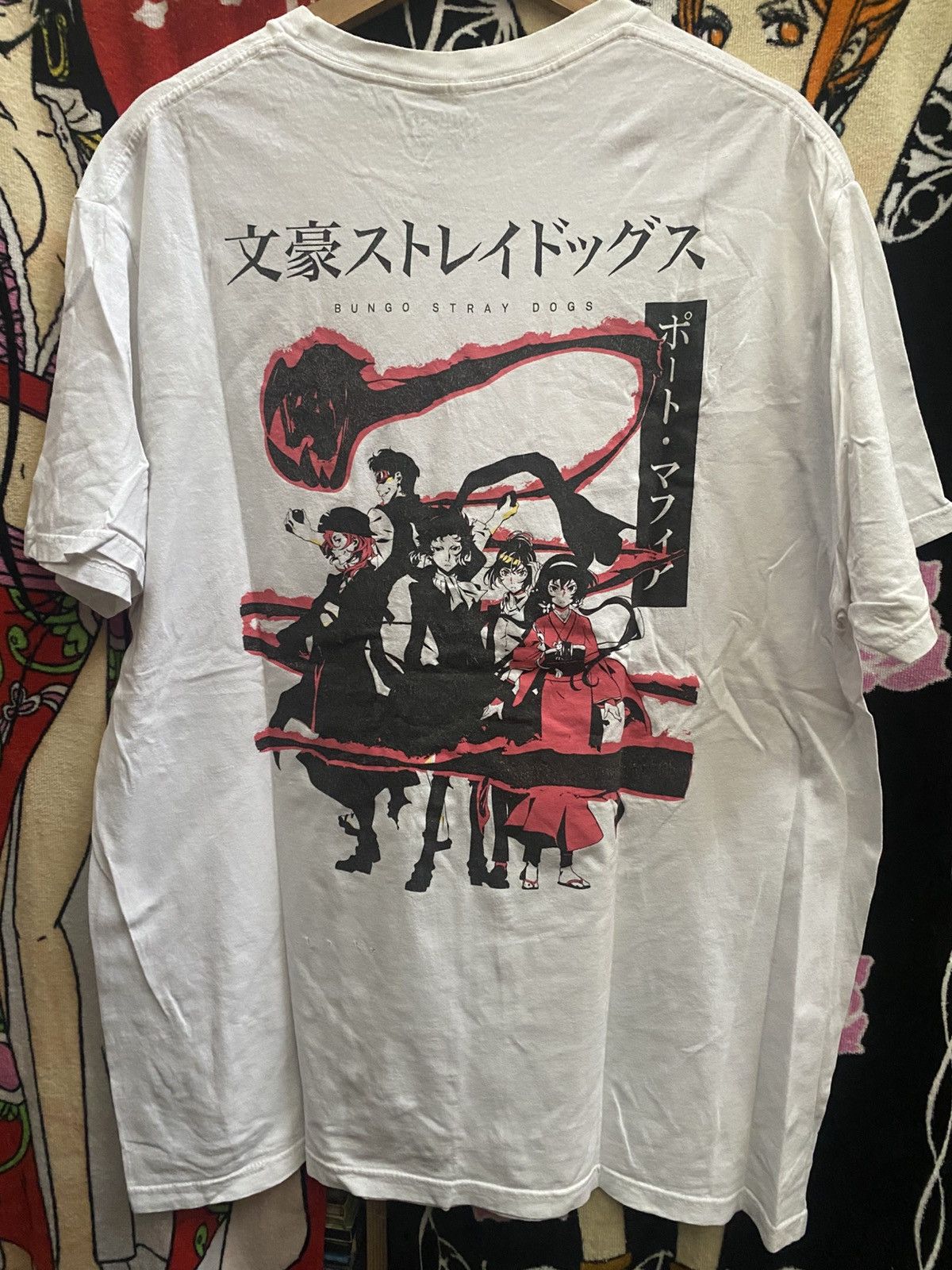 Anime VINTAGE ANIME BUNGO STRAY DOGS Size US XL / EU 56 / 4 - 4 Thumbnail