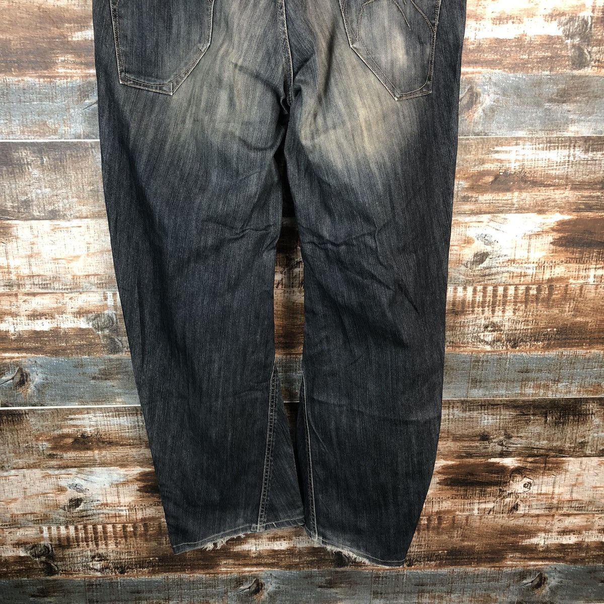 Edwin Edwin Black faded vintage Denim Pants #A1413 Size US 38 / EU 54 - 14 Thumbnail