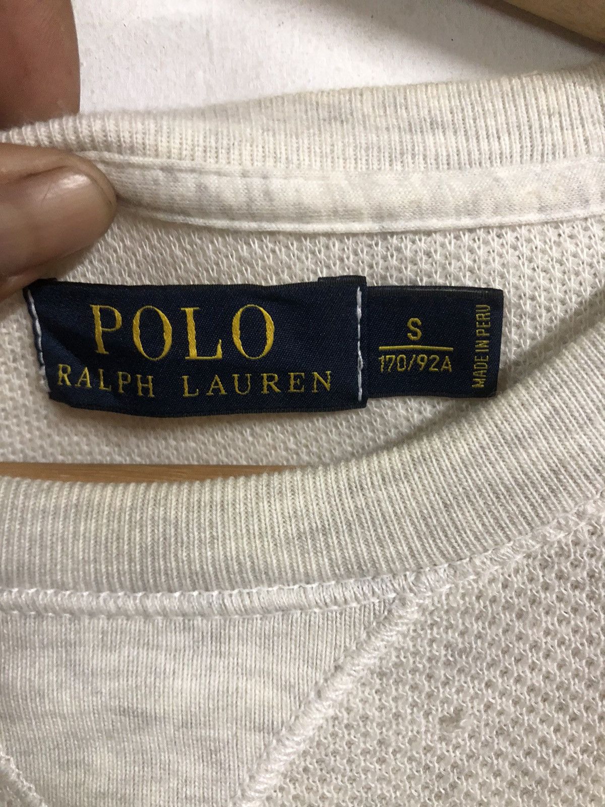 Polo Ralph Lauren × Vintage Vintage Y2K Polo Ralph Lauren Sweatshirt Size US L / EU 52-54 / 3 - 4 Thumbnail