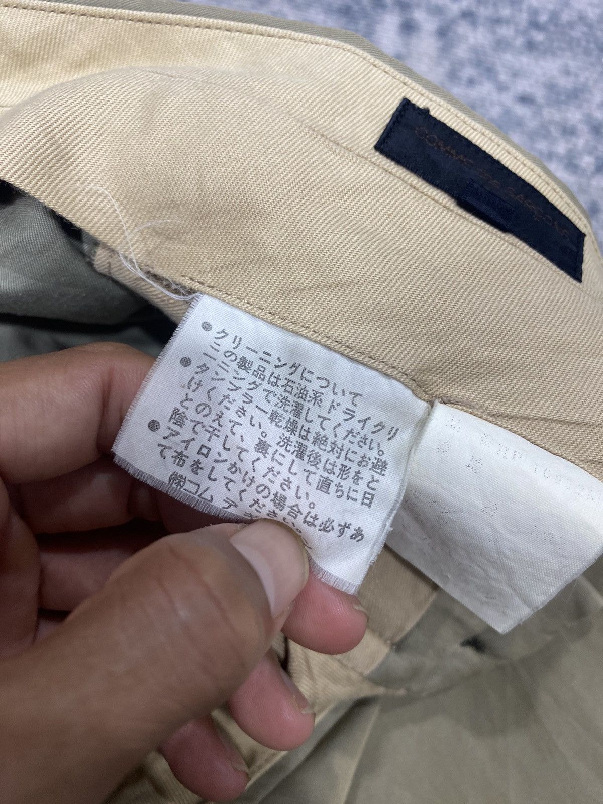 Comme des Garcons Homme Rare☠️ 1980 CDG HOMME Pleated Trousers Pants Designer Japan Size US 31 - 17 Thumbnail