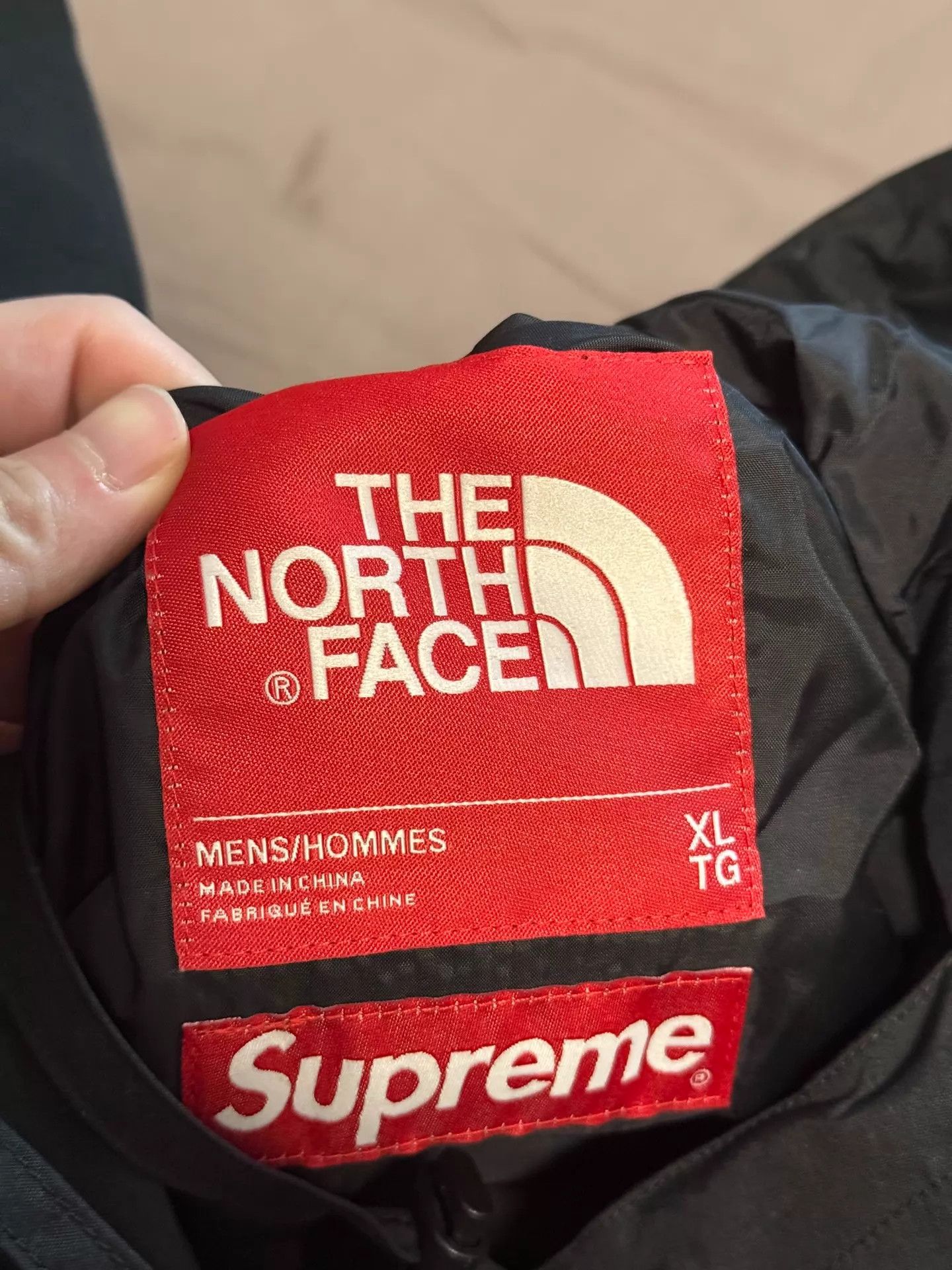 Supreme Supreme TNF Antarctic Flag Jacket Black XL Size US XL / EU 56 / 4 - 7 Thumbnail