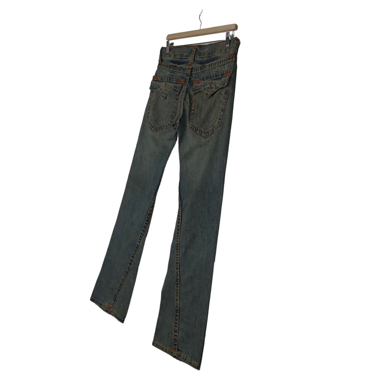 Japanese Brand 🔥VINTAGE DENIM JEANS TRUE RELIGION DESIGN BIG POCKET Size US 32 / EU 48 - 10 Thumbnail