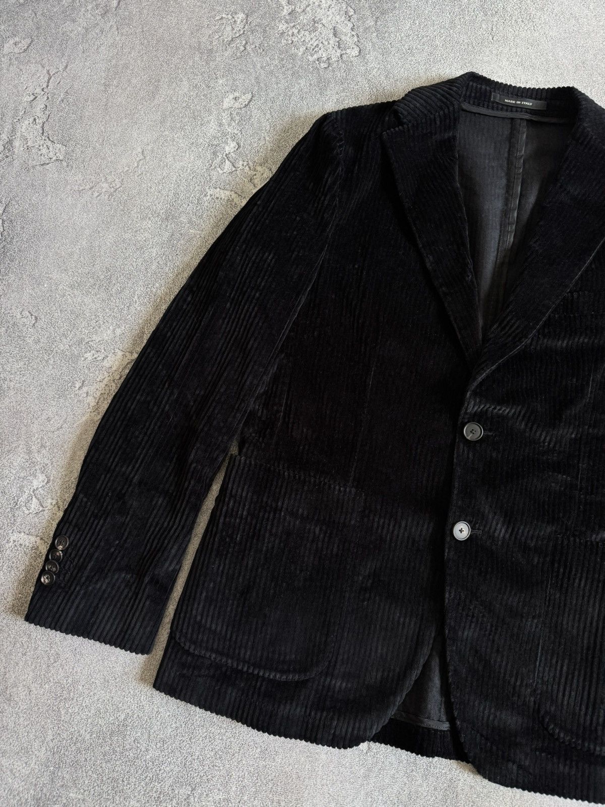 Tagliatore Tagliatore black velour velvet blazer jacket old money Size US M / EU 48-50 / 2 - 9 Thumbnail