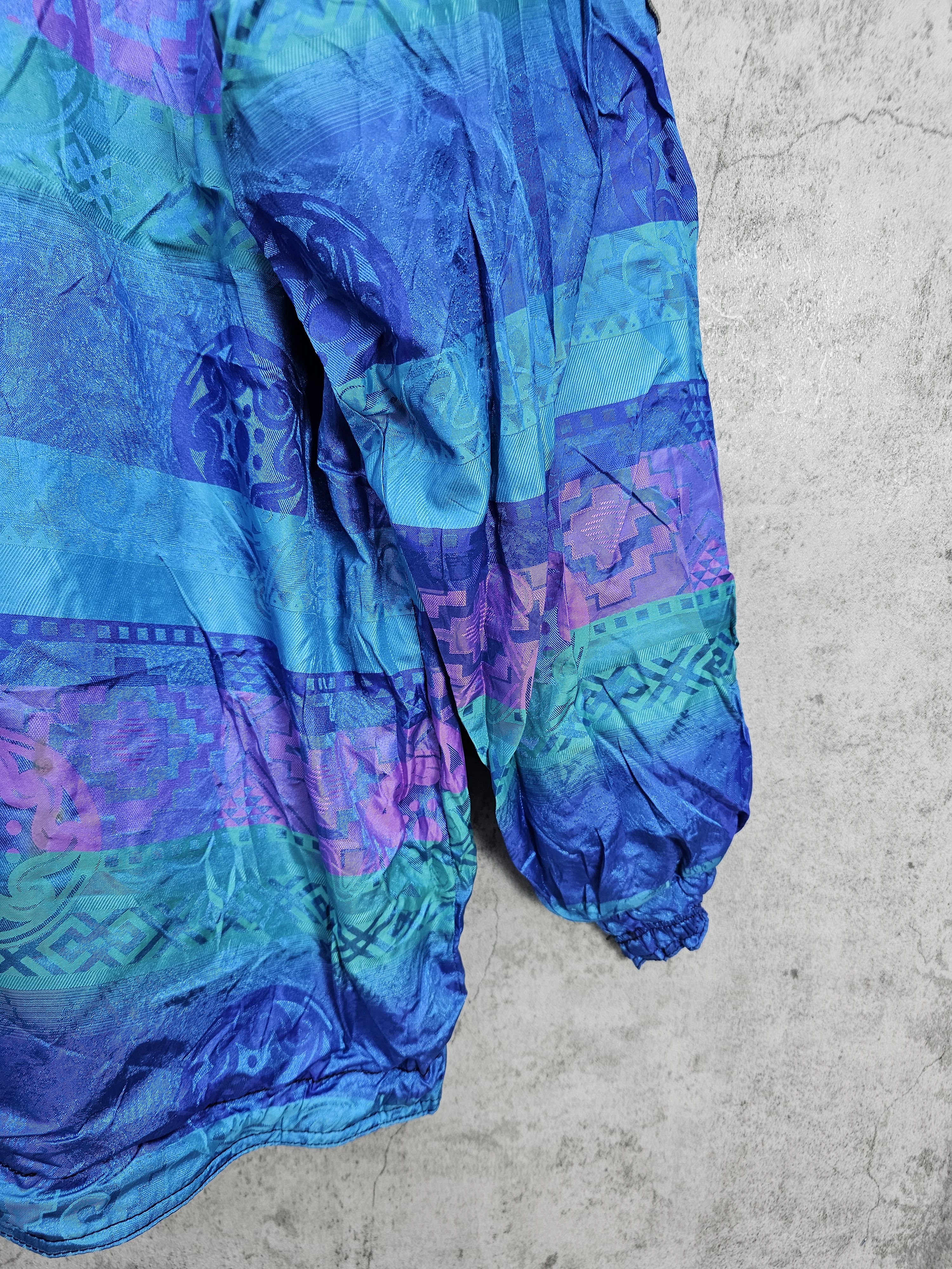Goldwin Vtg GOLDWIN Stiped Aztec Abstrack Design Ski Jacket J0029 Size US L / EU 52-54 / 3 - 4 Thumbnail