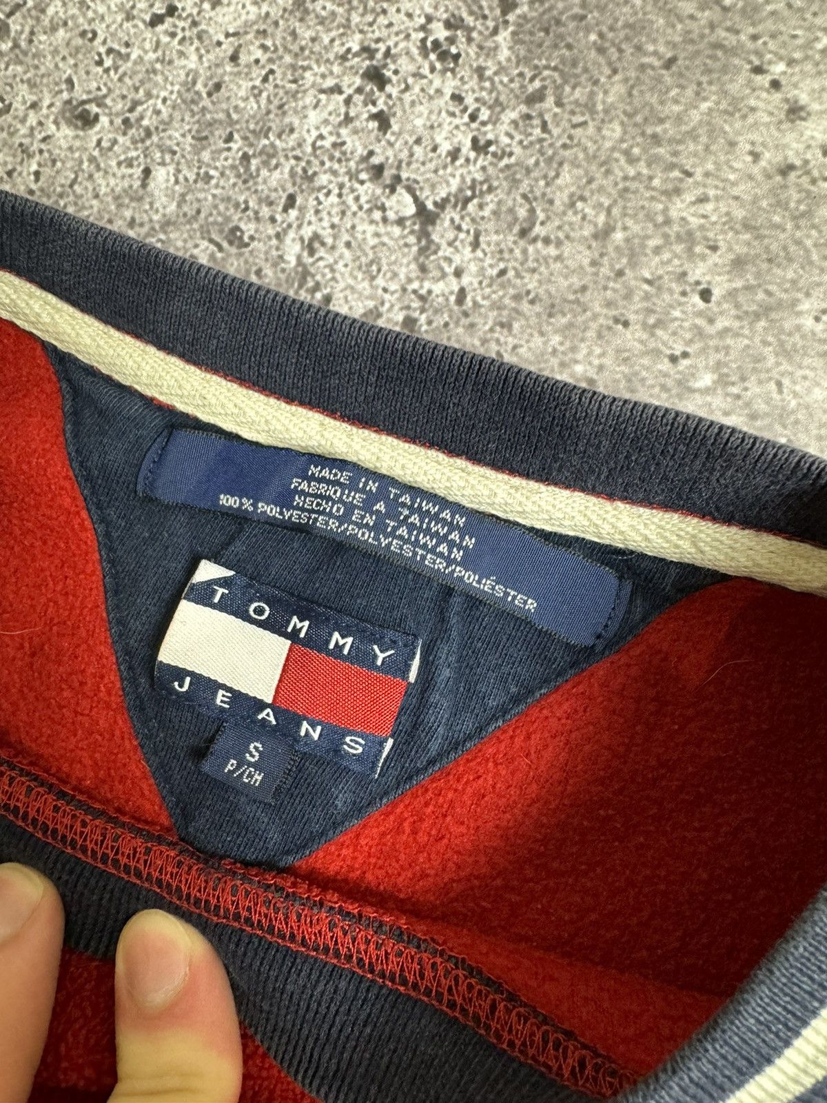 Tommy Jeans × Vintage Tommy Jeans Sweatshirt Vintage Size US S / EU 44-46 / 1 - 4 Thumbnail