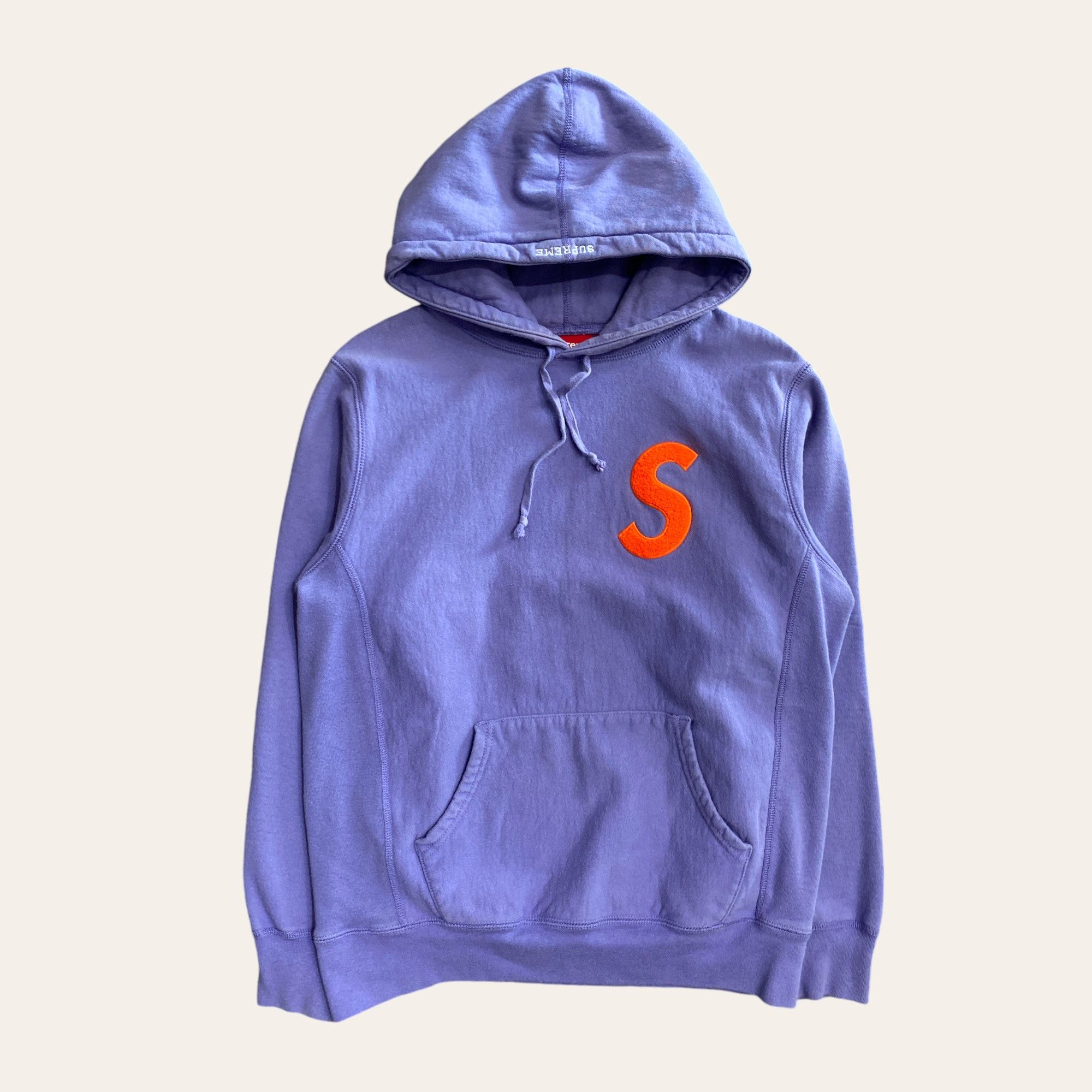 Supreme S Logo Hooded Sweatshirt | Grailed