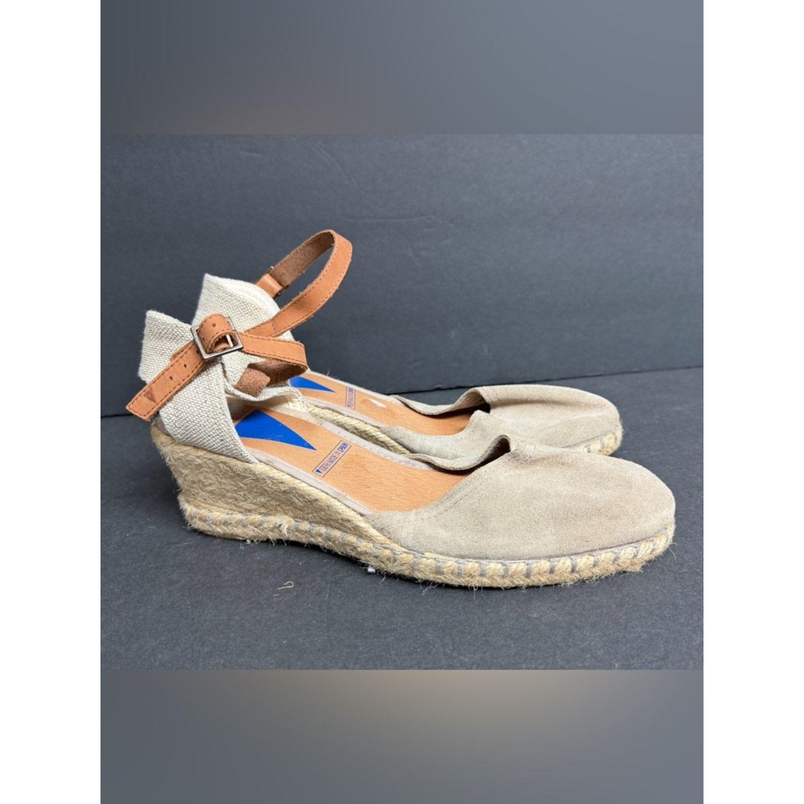 Other Verbenas Malena Espadrille Wedge Sandals 39 US 8 Women’s Size US 8 / IT 38 - 2 Thumbnail