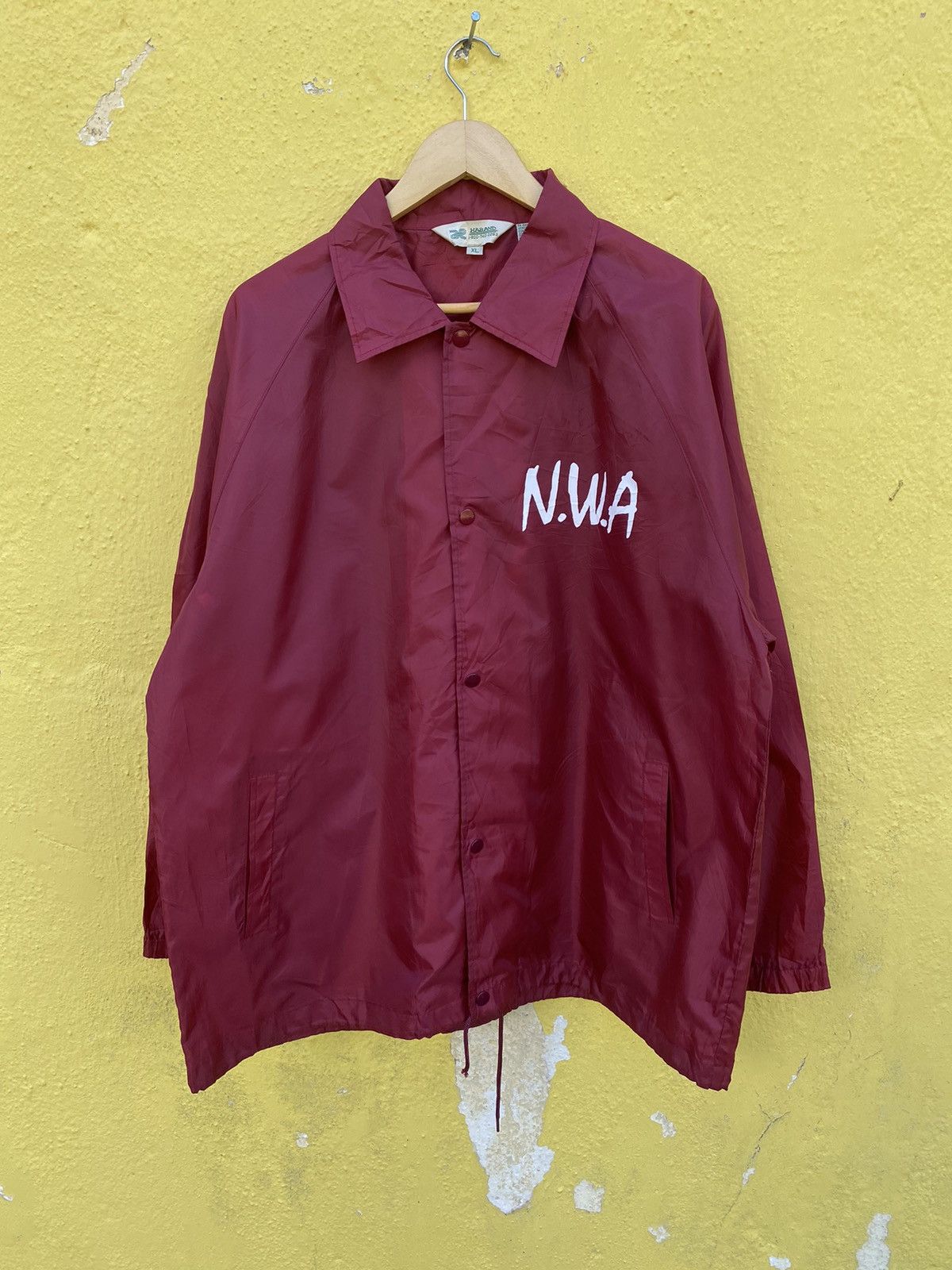 Rap Tees × Vintage Vintage Nwa windbreaker jacket Size US XL / EU 56 / 4 - 11 Thumbnail