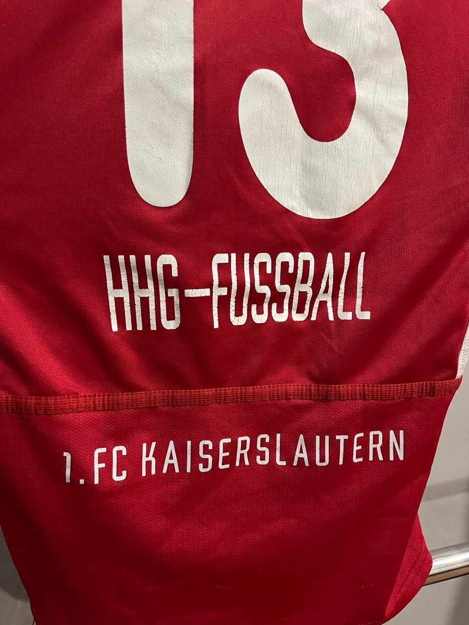 Nike 2002/03 FC KAISERSLAUTERN #13 HOME SOCCER JERSEY SHIRT XS Size US XS / EU 42 / 0 - 11 Thumbnail