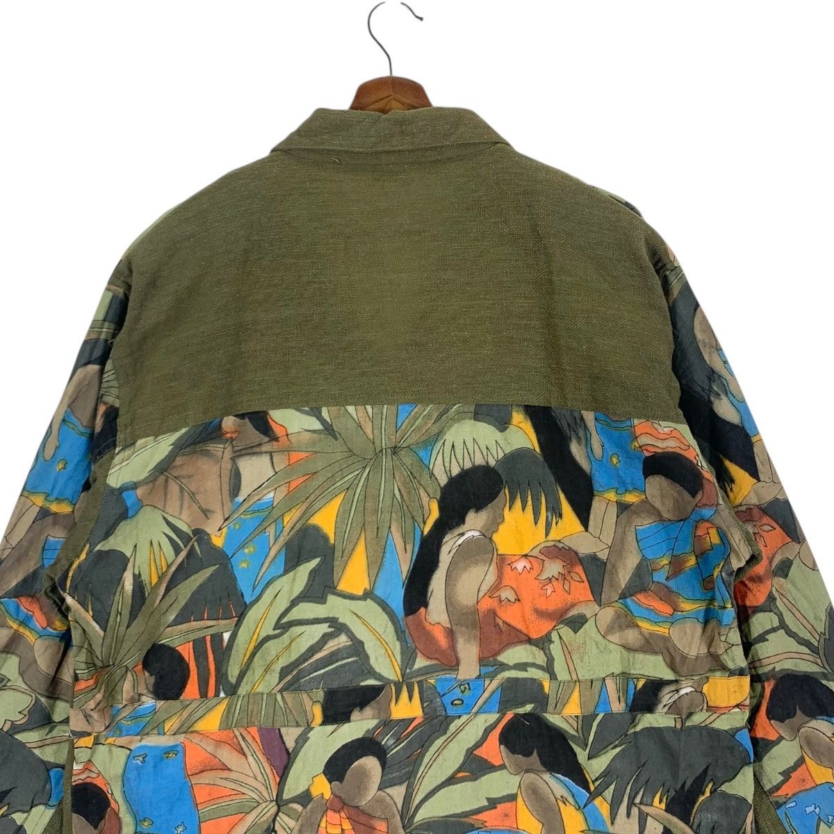 Japanese Brand × Vintage Vintage Japanese Brand Casual Life Printed Button Jacket Size US M / EU 48-50 / 2 - 8 Thumbnail