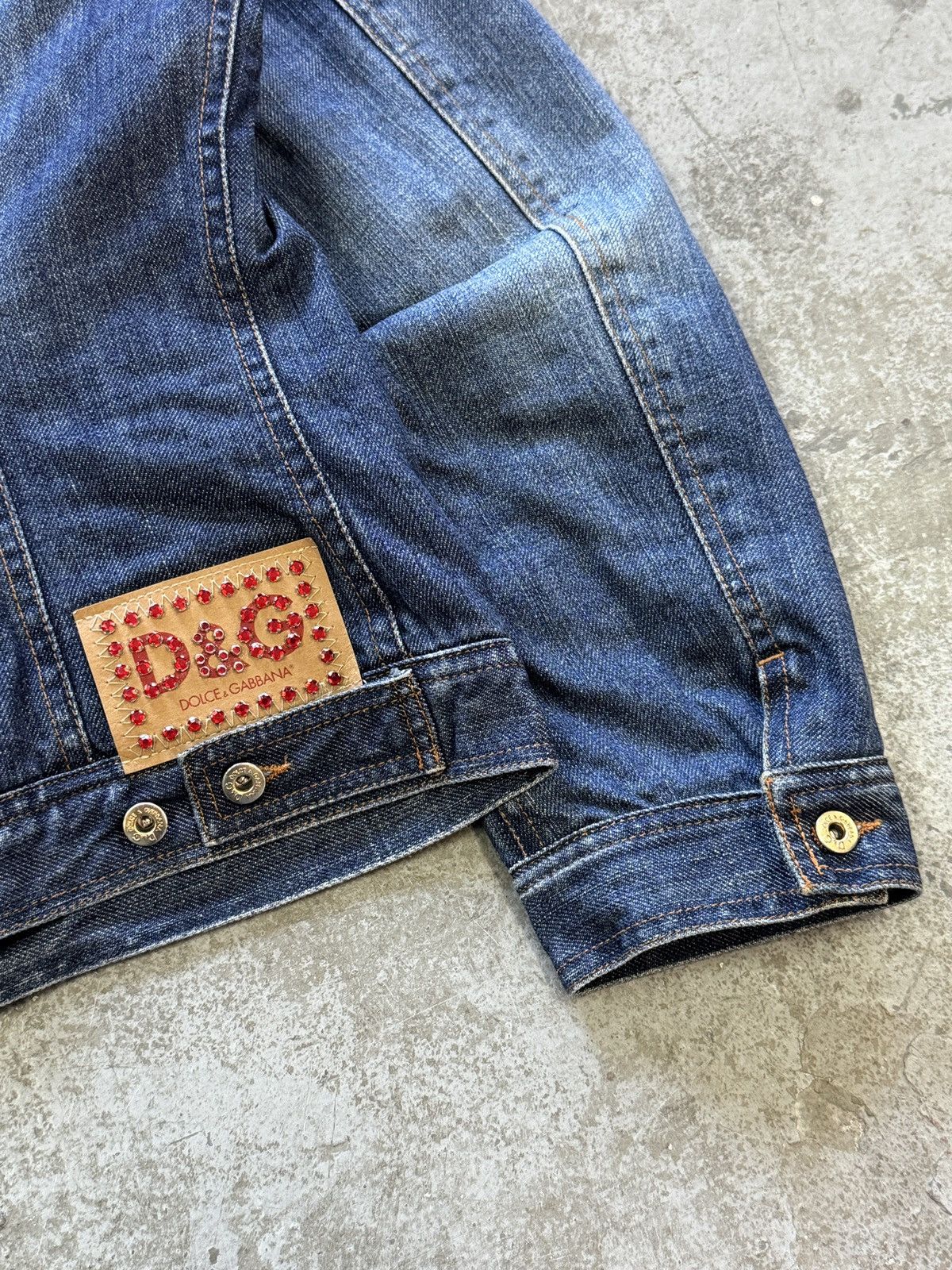 Dolce & Gabbana Vintage Dolce & Gabbana Denim Jacket Size M / US 6-8 / IT 42-44 - 12 Thumbnail