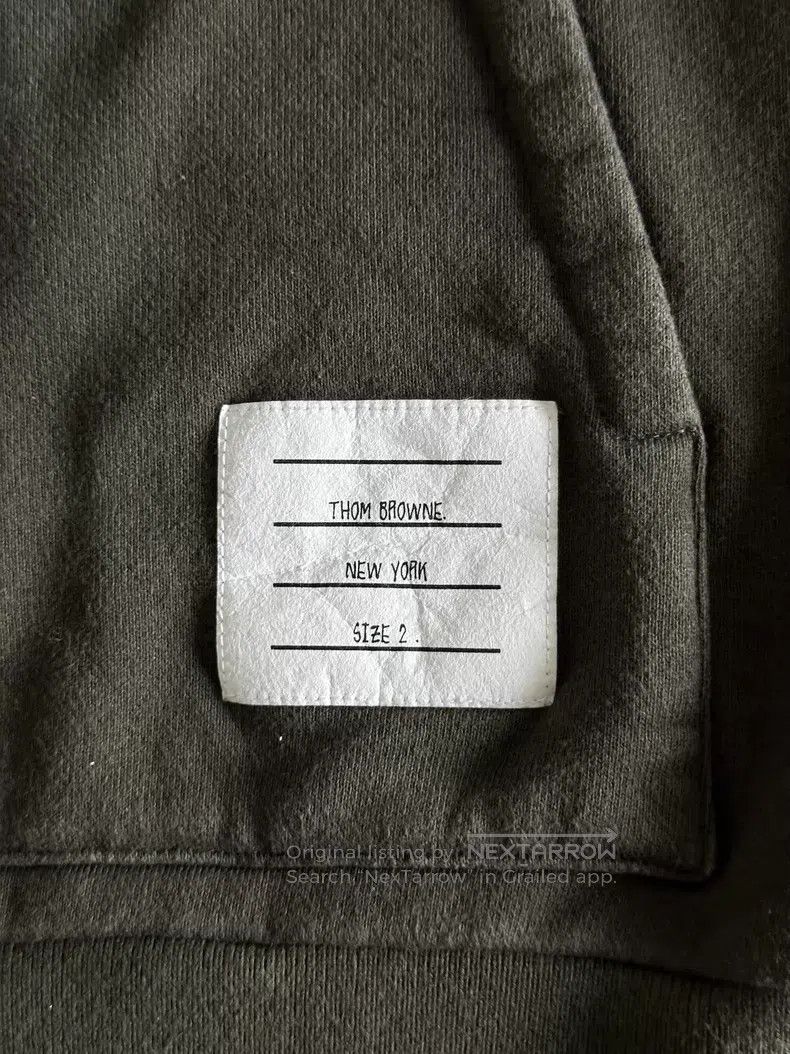 Thom Browne Thom Browne Forest Green Hoodie Size US M / EU 48-50 / 2 - 5 Thumbnail
