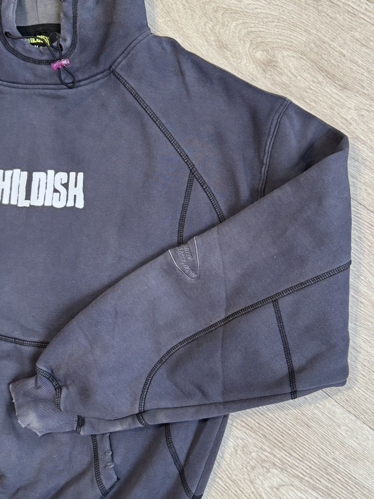 Vintage 🔷Rare Limited Childish "The Cave Dweller" Distressed Hoodie🔷 Size US M / EU 48-50 / 2 - 4 Thumbnail