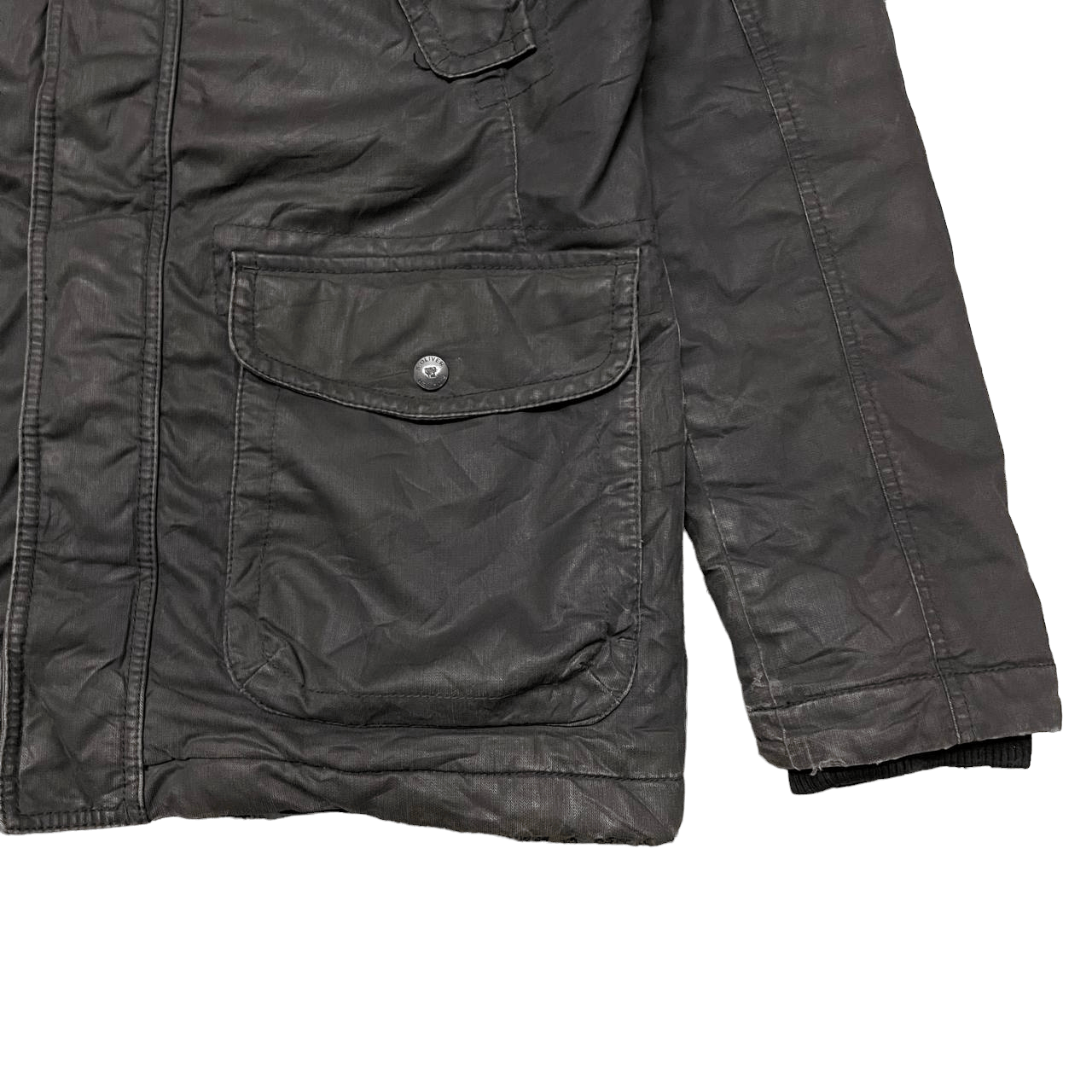 s.Oliver Vintage S. Oliver Waxed Jacket Size US L / EU 52-54 / 3 - 4 Thumbnail