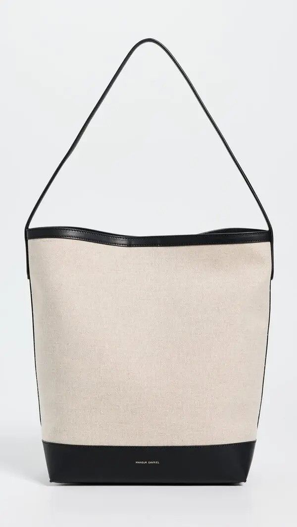 Other Enola Canvas Elongated Bucket Bag - Black Size ONE SIZE - 3 Thumbnail