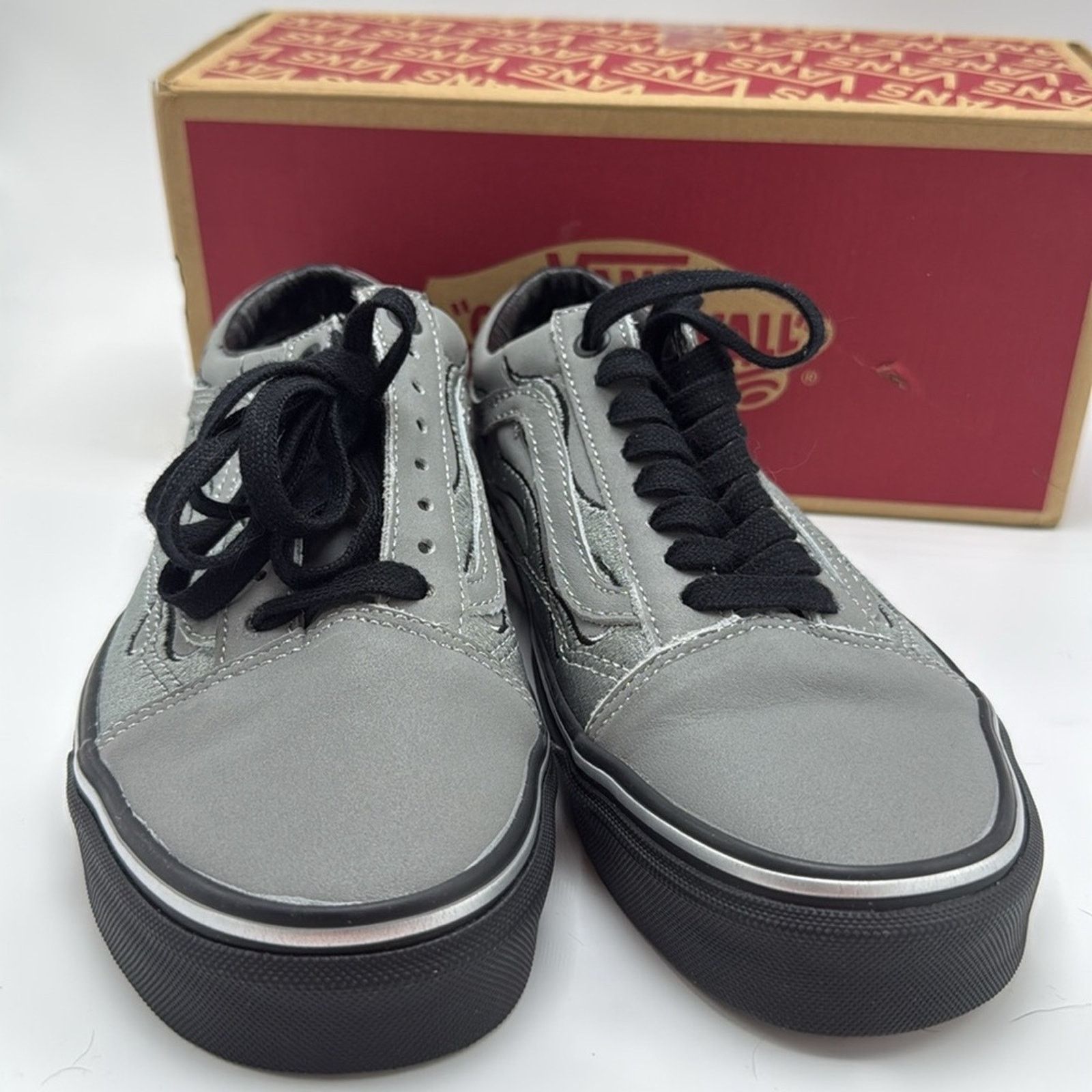 Vans Vans x A$AP rocky Worldwide Silver Reflective sneaker 7 mens Size US 7 / EU 40 - 3 Thumbnail