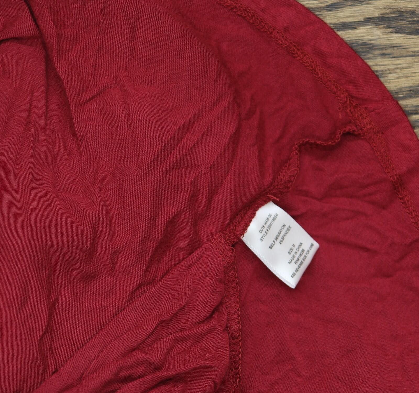 Other Nwt Trixxi Juniors Knit Mock-turtleneck A-line Dress Red M Size M / US 6-8 / IT 42-44 - 5 Thumbnail