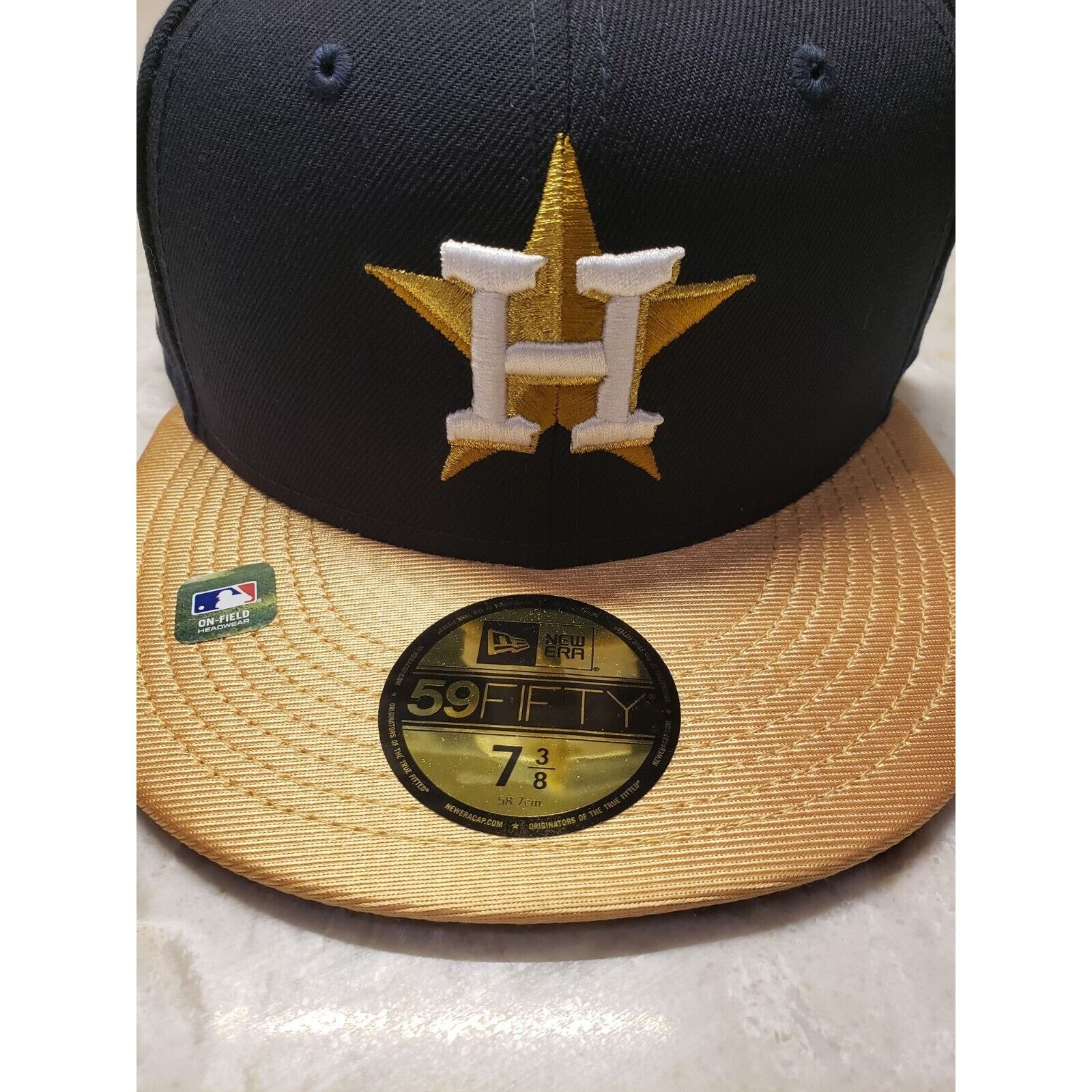New Era Houston Astros Hat 2022 World Series Champs 7 3/4 New Era Size ONE SIZE - 1 Thumbnail