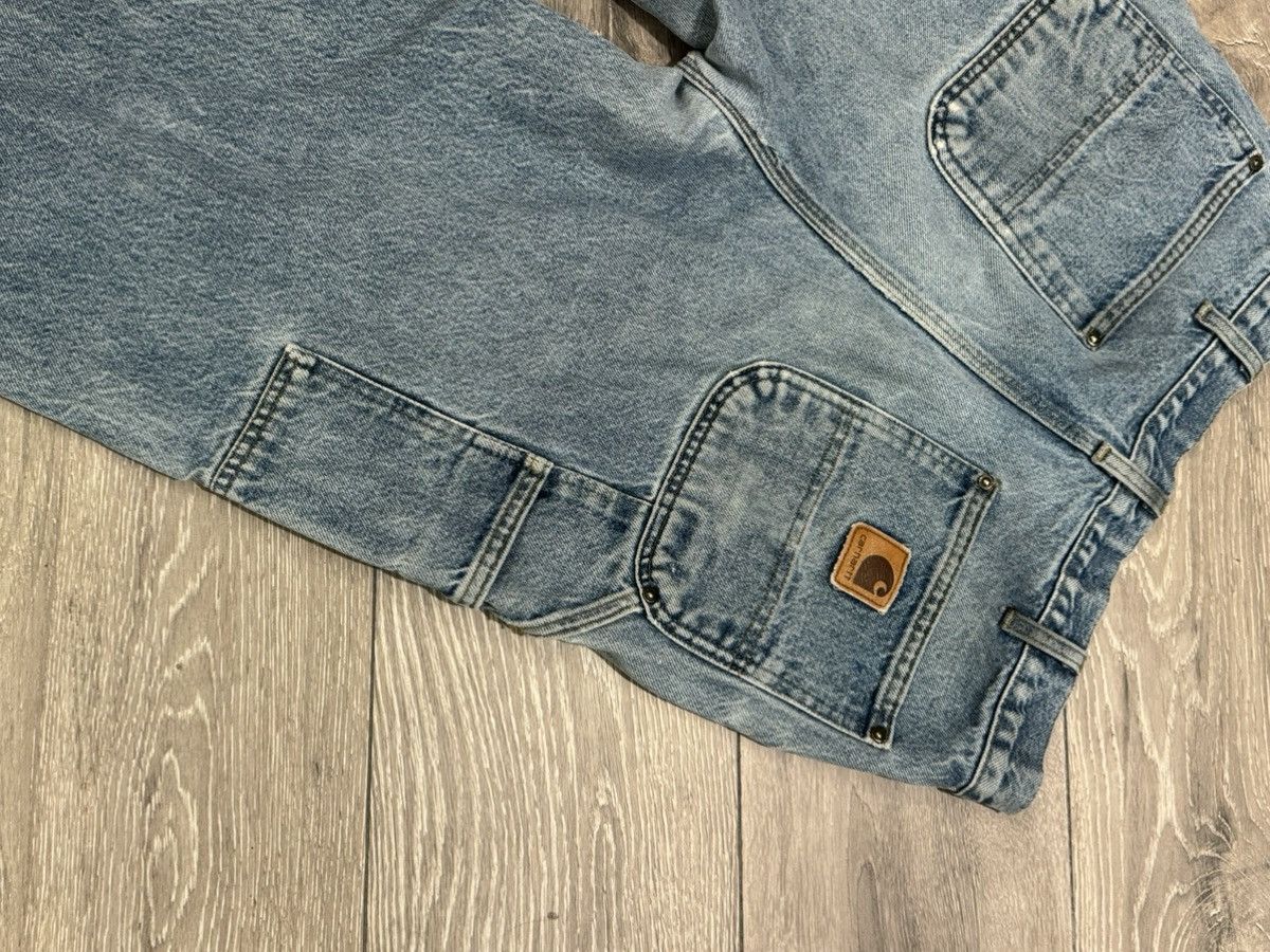 Carhartt × Vintage Carhartt Double Knee Denim Pants Size US 34 / EU 50 - 2 Thumbnail
