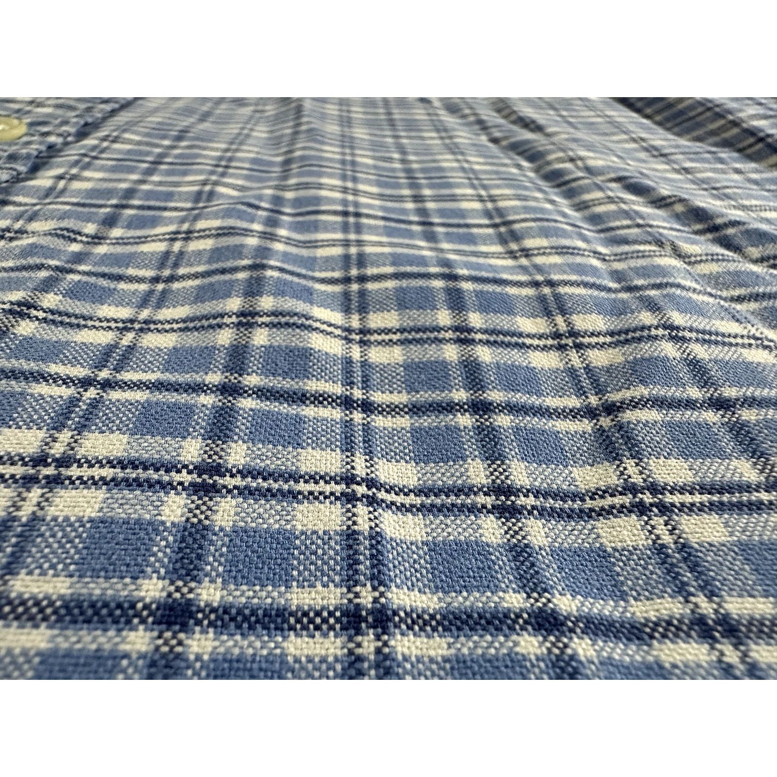 Polo Ralph Lauren Polo Ralph Lauren Blue Plaid Color Jockey Shirt XL Mens Size US XL / EU 56 / 4 - 5 Thumbnail