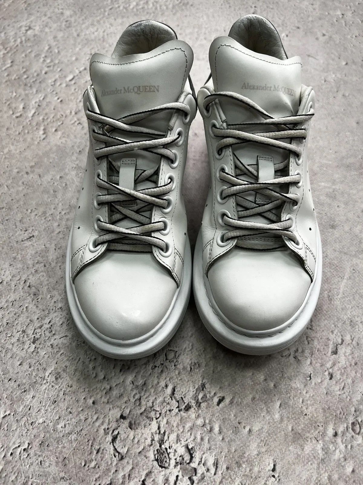 Alexander McQueen Alexander McQueen Vintage White Luxury Boots Size US 6 / IT 36 - 11 Thumbnail