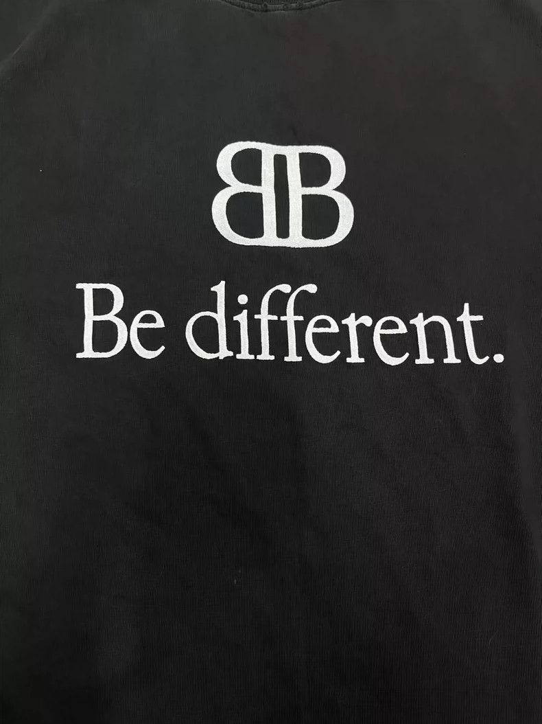 Balenciaga Balenciaga 2B Logo Embroidered Crew Neck Short Sleeve T-Sh Size US XS / EU 42 / 0 - 3 Thumbnail