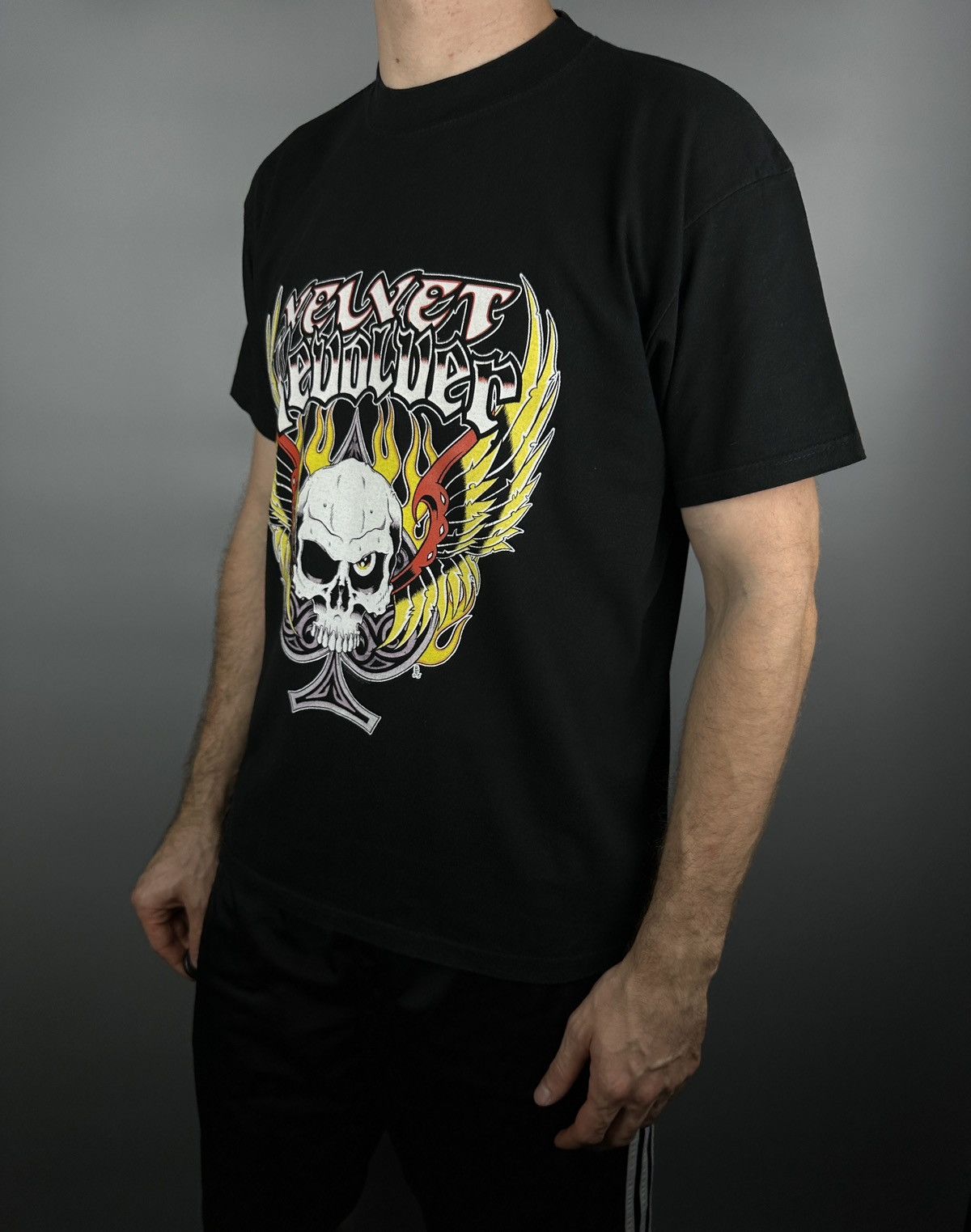 Band Tees Vintage Velvet Revolver Rock Band T Shirt Tee Guns N Roses Size US L / EU 52-54 / 3 - 14 Thumbnail