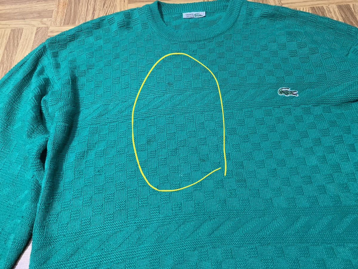 Lacoste × Vintage Lacoste chemise vintage sweater m/l Size US L / EU 52-54 / 3 - 5 Thumbnail
