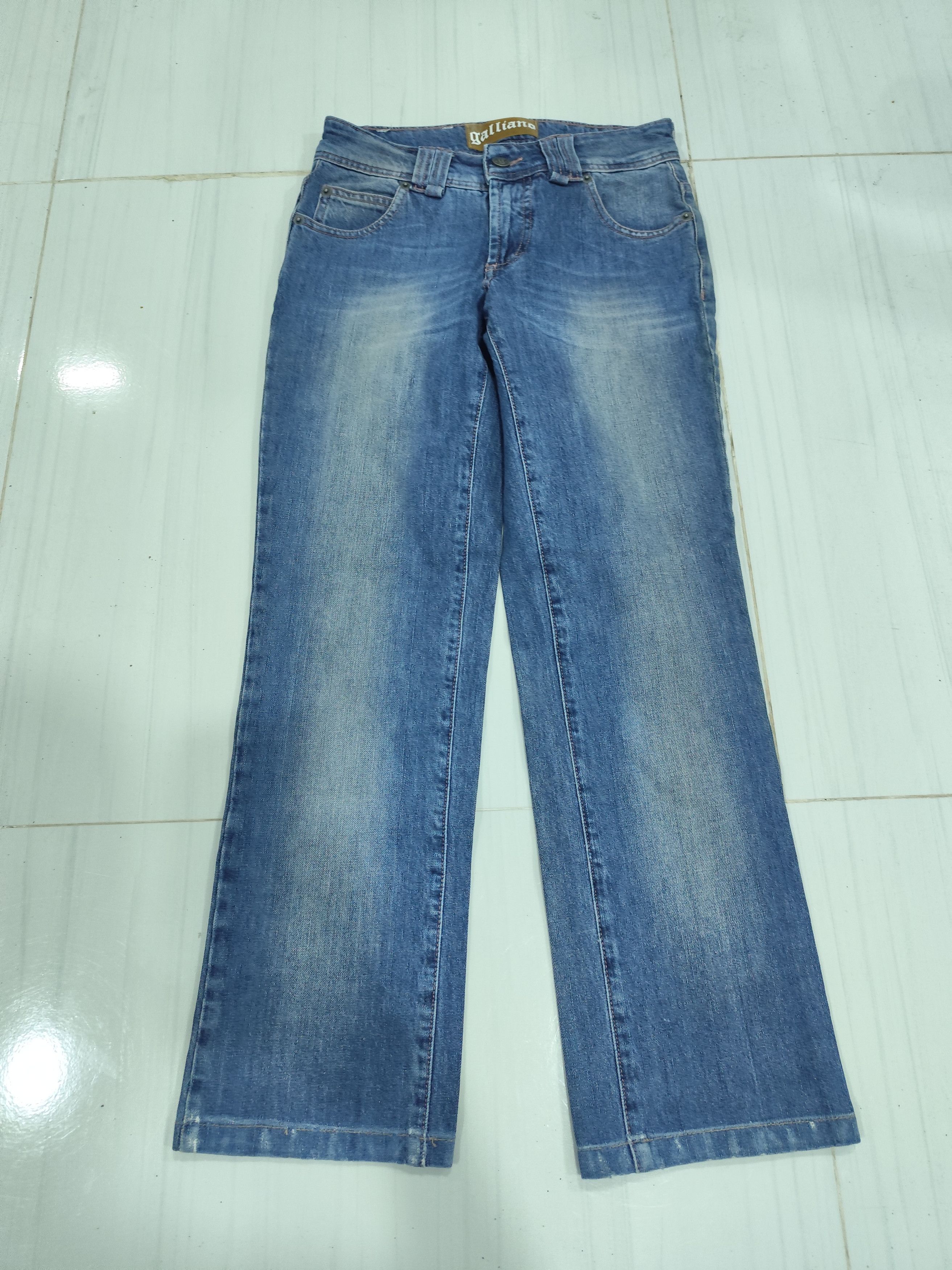 John Galliano GALLIANO JEANS Size 26" / US 2 / IT 38 - 1 Thumbnail