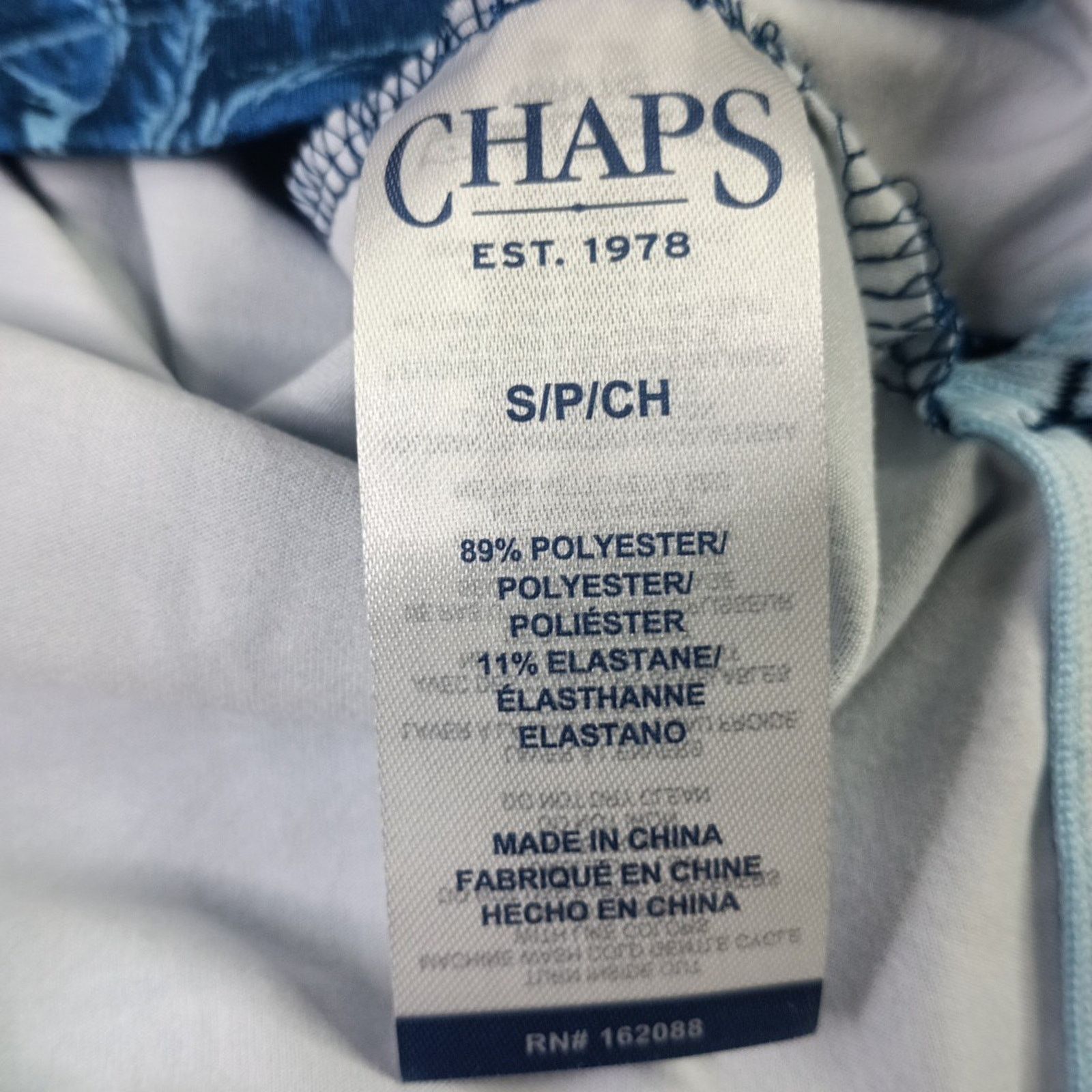Chaps Chaps Everyday Performance Polo Shirt Men Size S Marina Blue Size US S / EU 44-46 / 1 - 7 Thumbnail