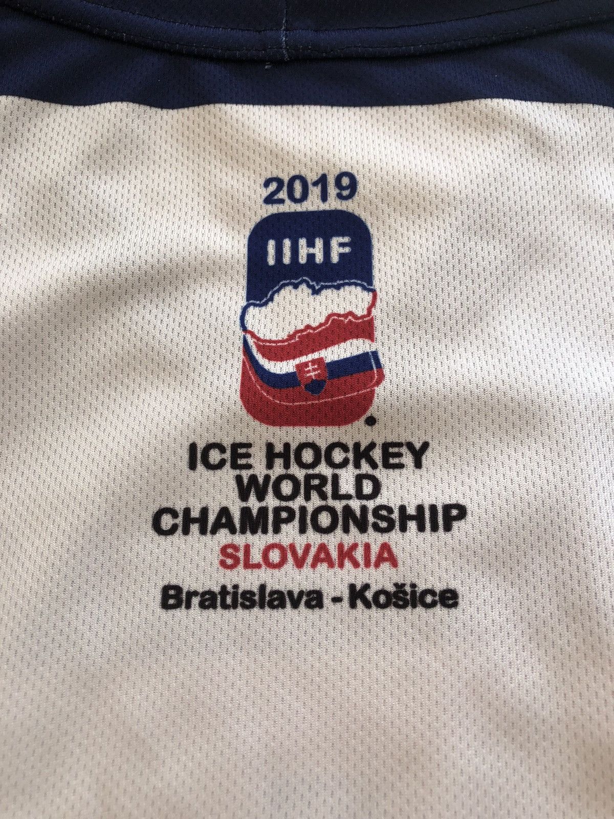 Vintage RARE 2019 ICE HOCKEY CHAMPIONSHIP SLOVAKIA JERSEY Size US XL / EU 56 / 4 - 6 Thumbnail