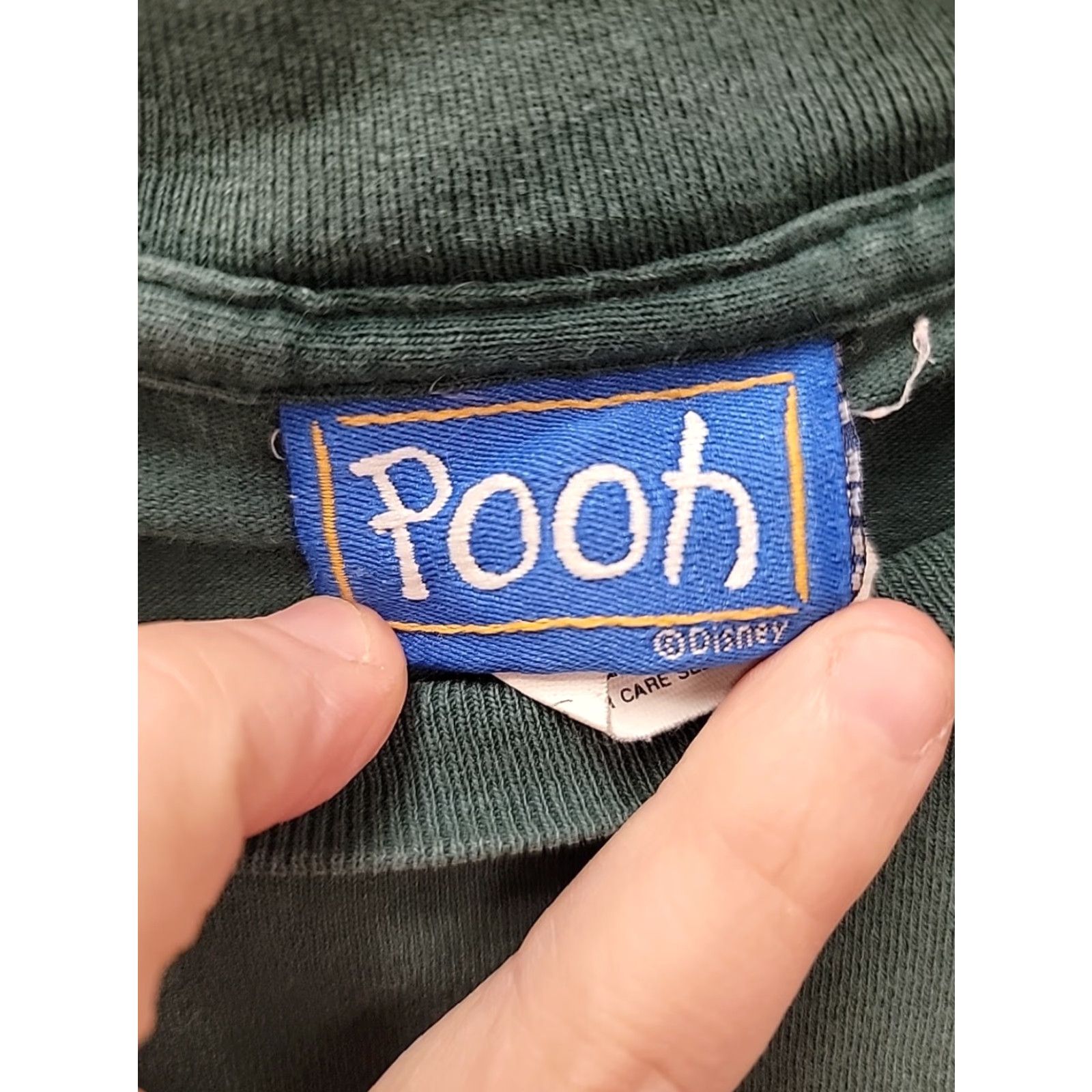 Vintage VINTAGE Winnie The Pooh Shirt Mens XL Green Hike-a-Thon Graphic Tee Size US XL / EU 56 / 4 - 2 Thumbnail