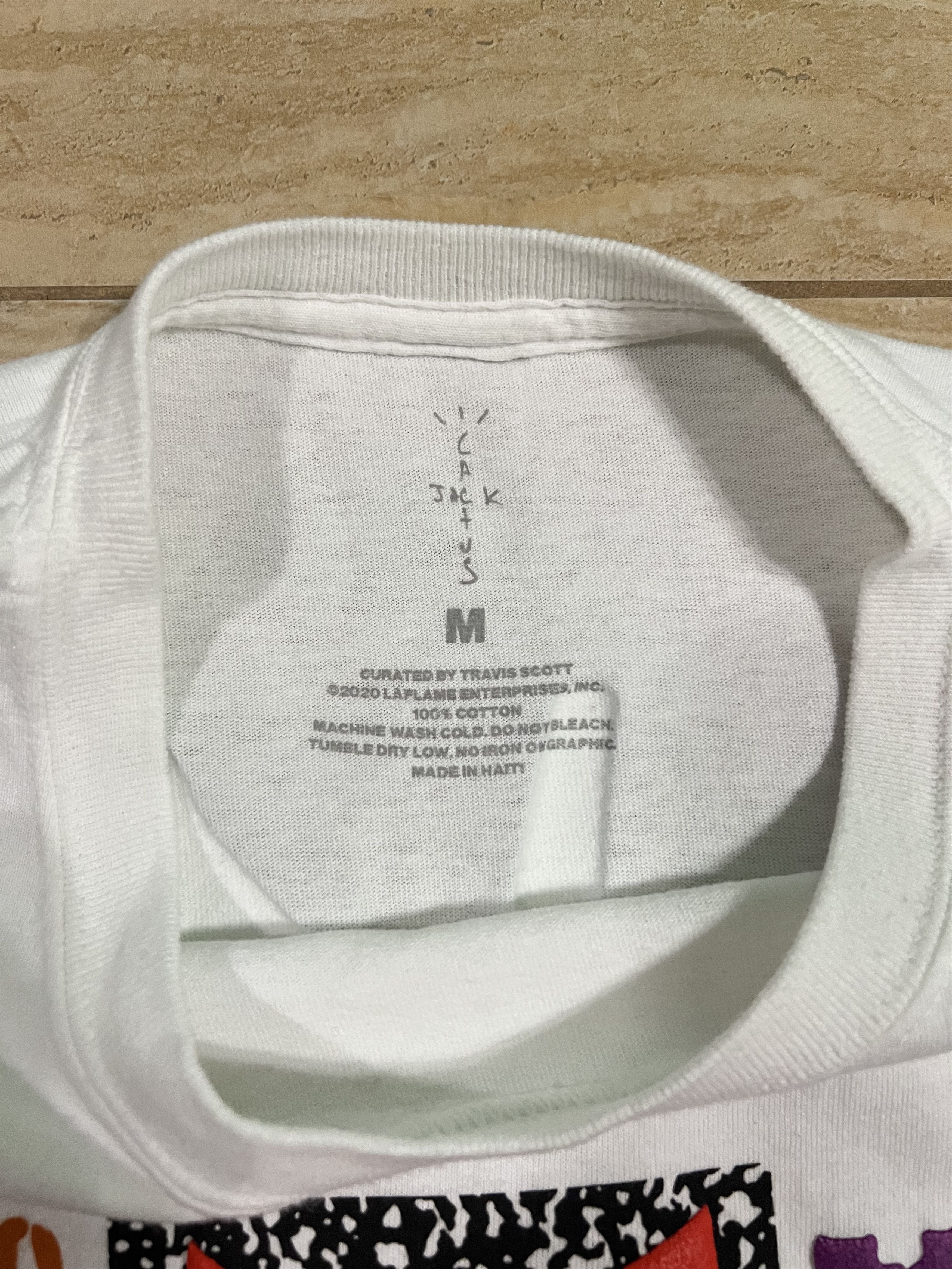 Size M - Cactus Jack Travis Scott x McDonald's Smile T-Shirt