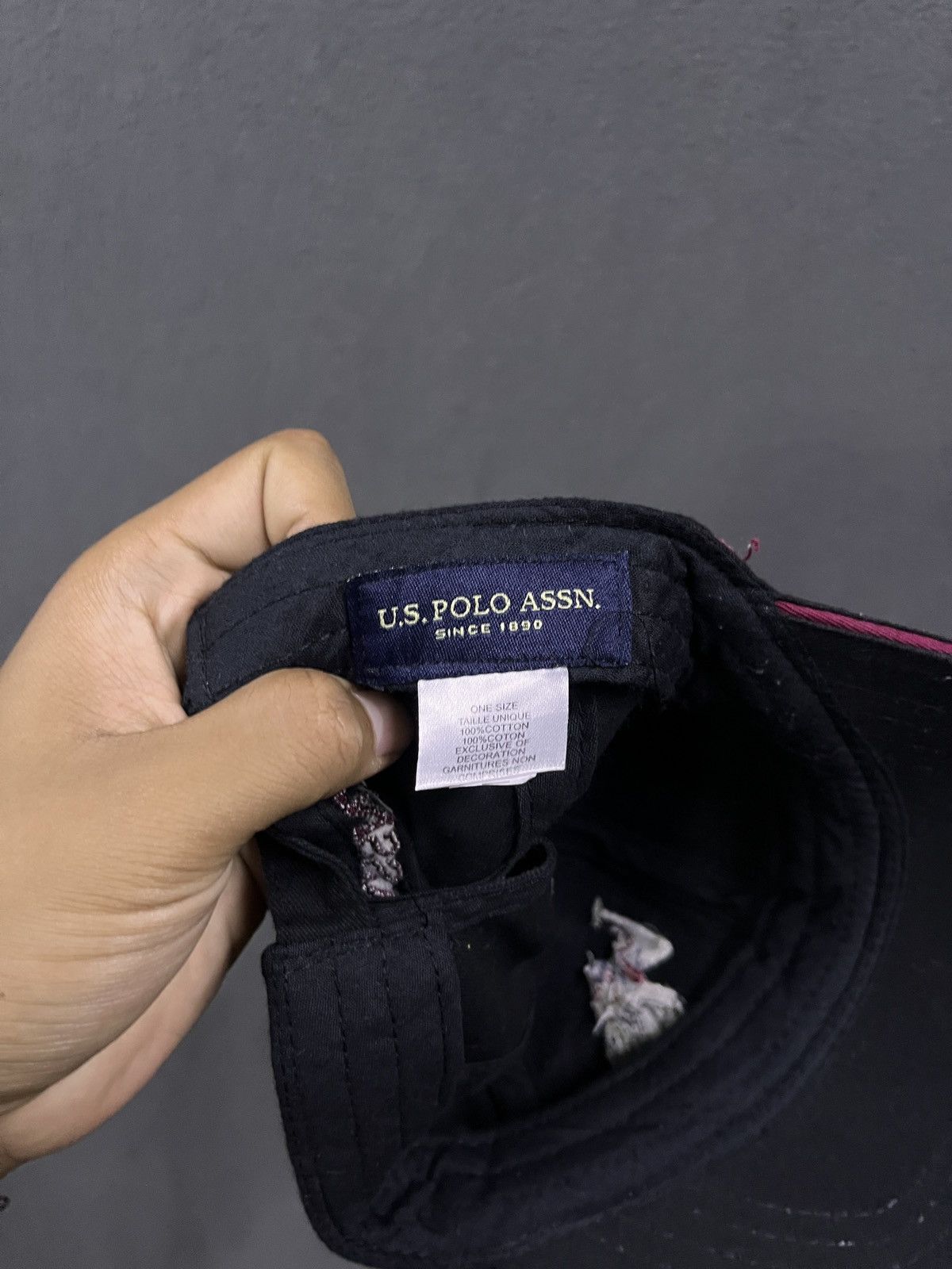 U.S. Polo Assn. U.S. POLO ASSN. ADJUSTABLE CAP Size 36 - 5 Thumbnail