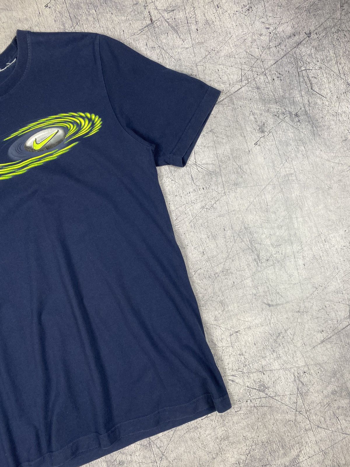Nike × Vintage Vintage Nike Drill Big Logo Tee T Shirt Size US M / EU 48-50 / 2 - 4 Thumbnail