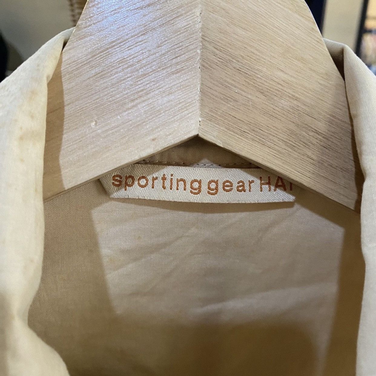 Hai Sporting Gear Vintage Hai Sporting Gear Issey Miyake Beige Worker Jacket Size US M / EU 48-50 / 2 - 11 Thumbnail