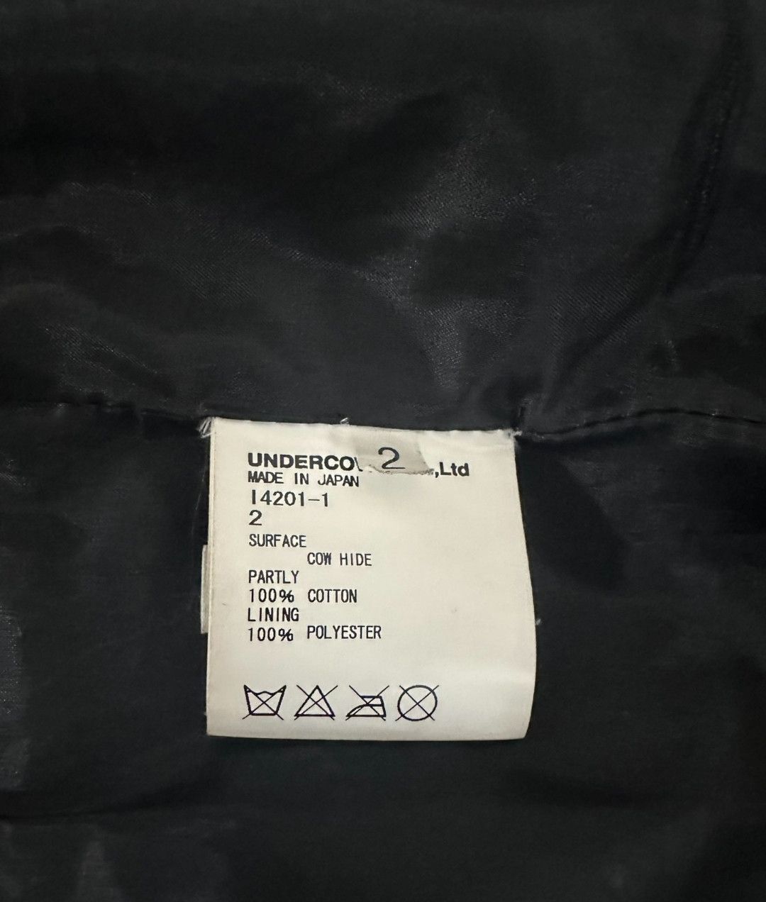 Undercover undercover patchwork leather jacket Size US M / EU 48-50 / 2 - 5 Thumbnail