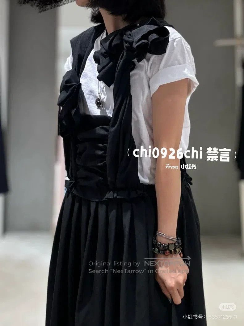 Comme des Garcons Comme Des Garcons Bow Tie Dress, Classic, Size S, Black Size S / US 4 / IT 40 - 3 Thumbnail
