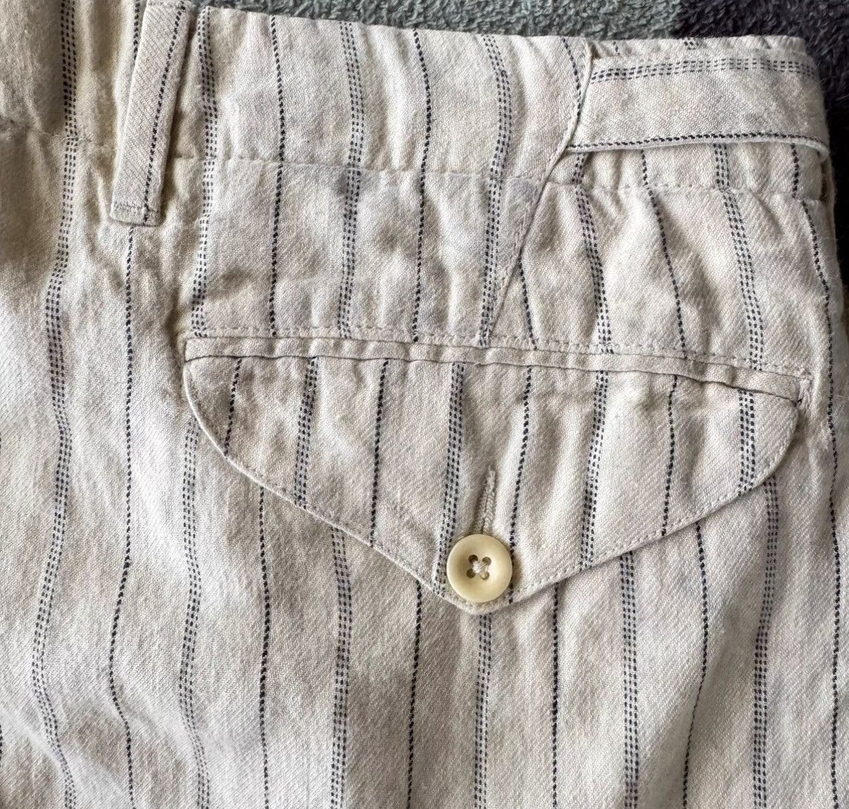 Polo Ralph Lauren Ralph Lauren RL Polo Linen Cotton Striped Pants K22 Size US 32 / EU 48 - 8 Thumbnail