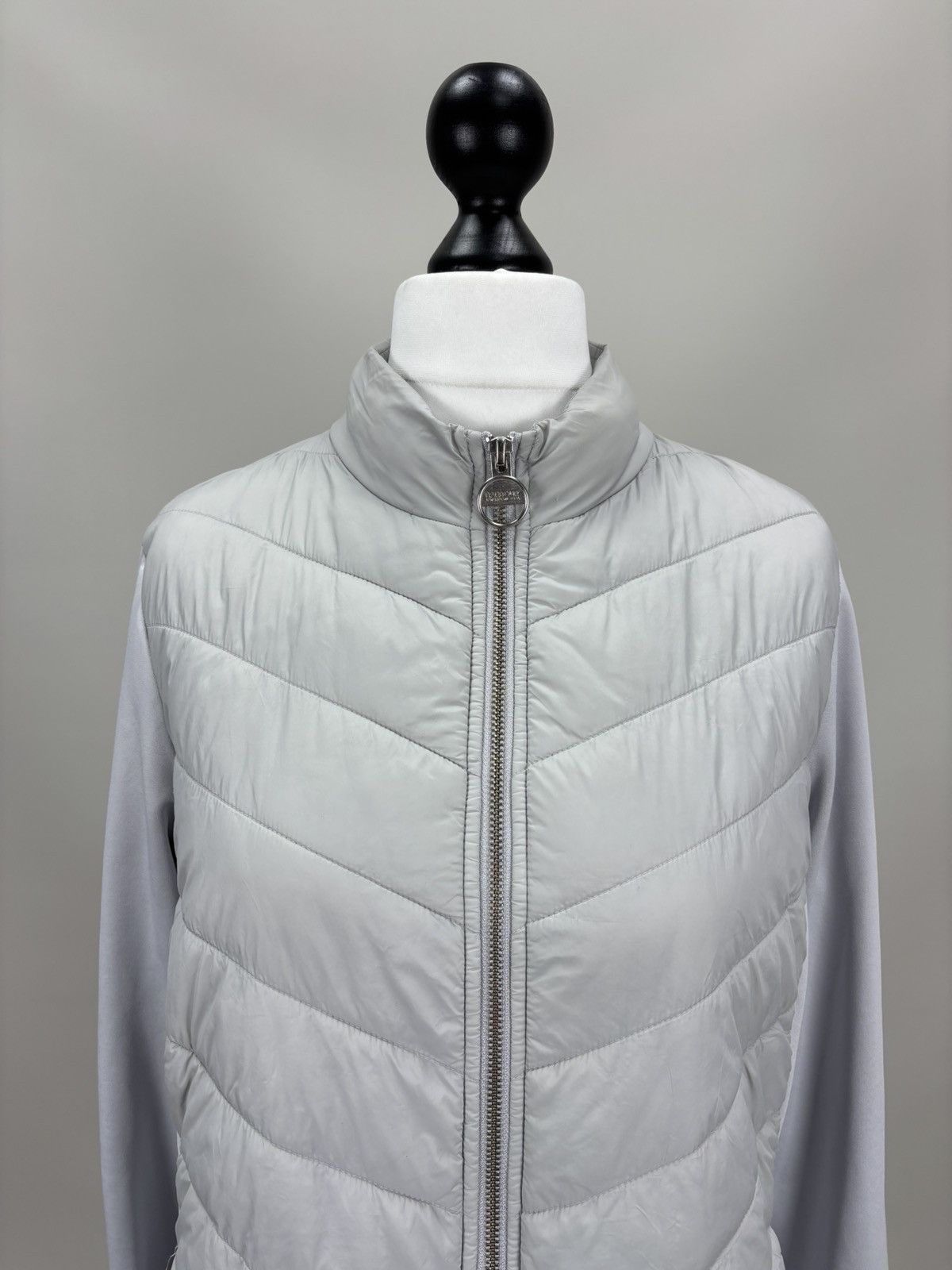 Barbour Womens jacket Barbour International Size 42 Color Gray Size XL / US 12-14 / IT 48-50 - 3 Thumbnail