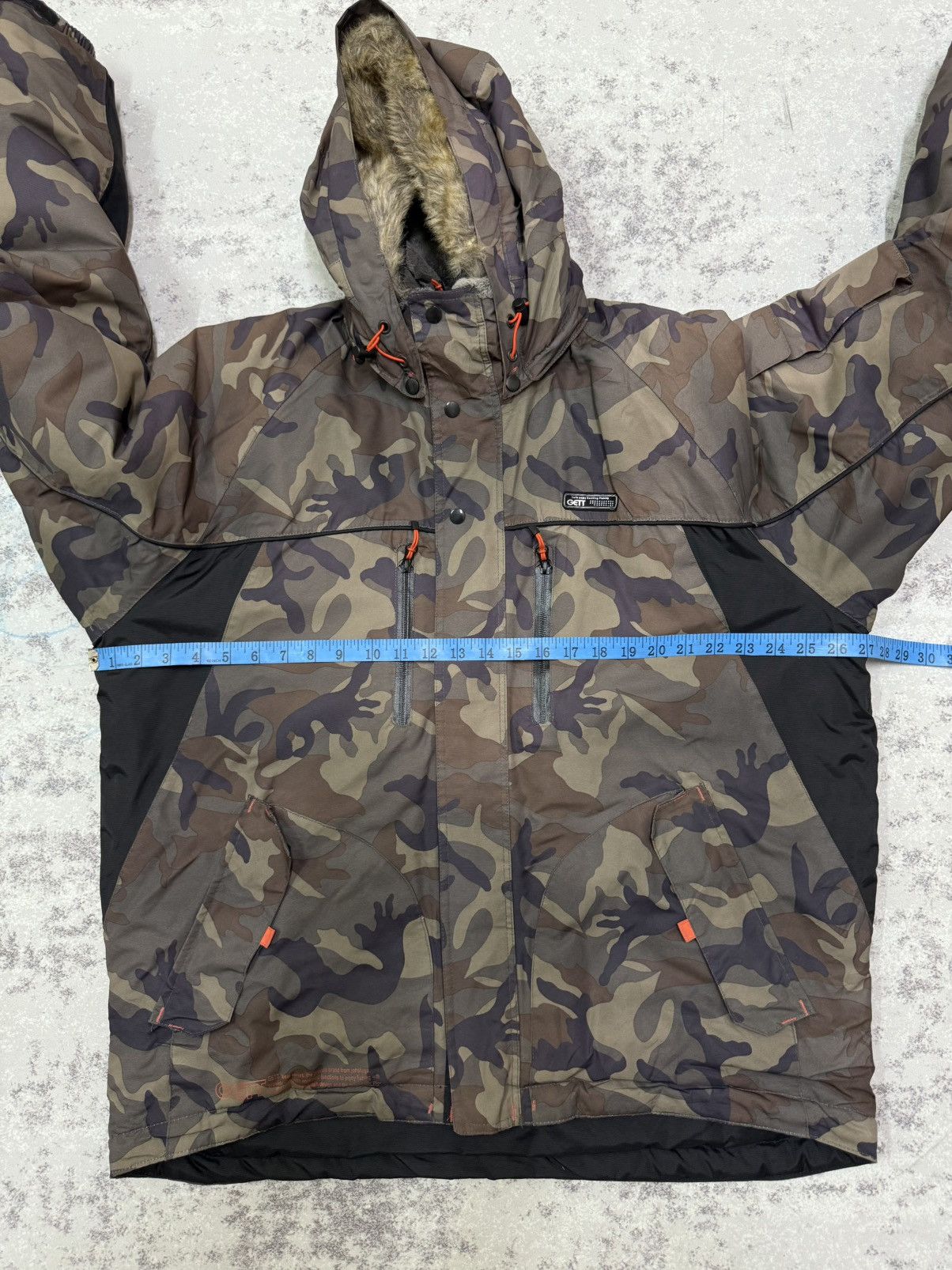 Japanese Brand VINTAGE GETT EXCITING FISHING COLD WEATHER CAMO FUR JACKET Size US XXL / EU 58 / 5 - 18 Thumbnail