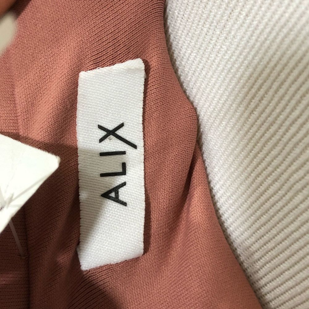 Other Alix Terracotta Mauve Nude Pink Beverly Off shoulder Bodysu Size L / US 10 / IT 46 - 6 Thumbnail